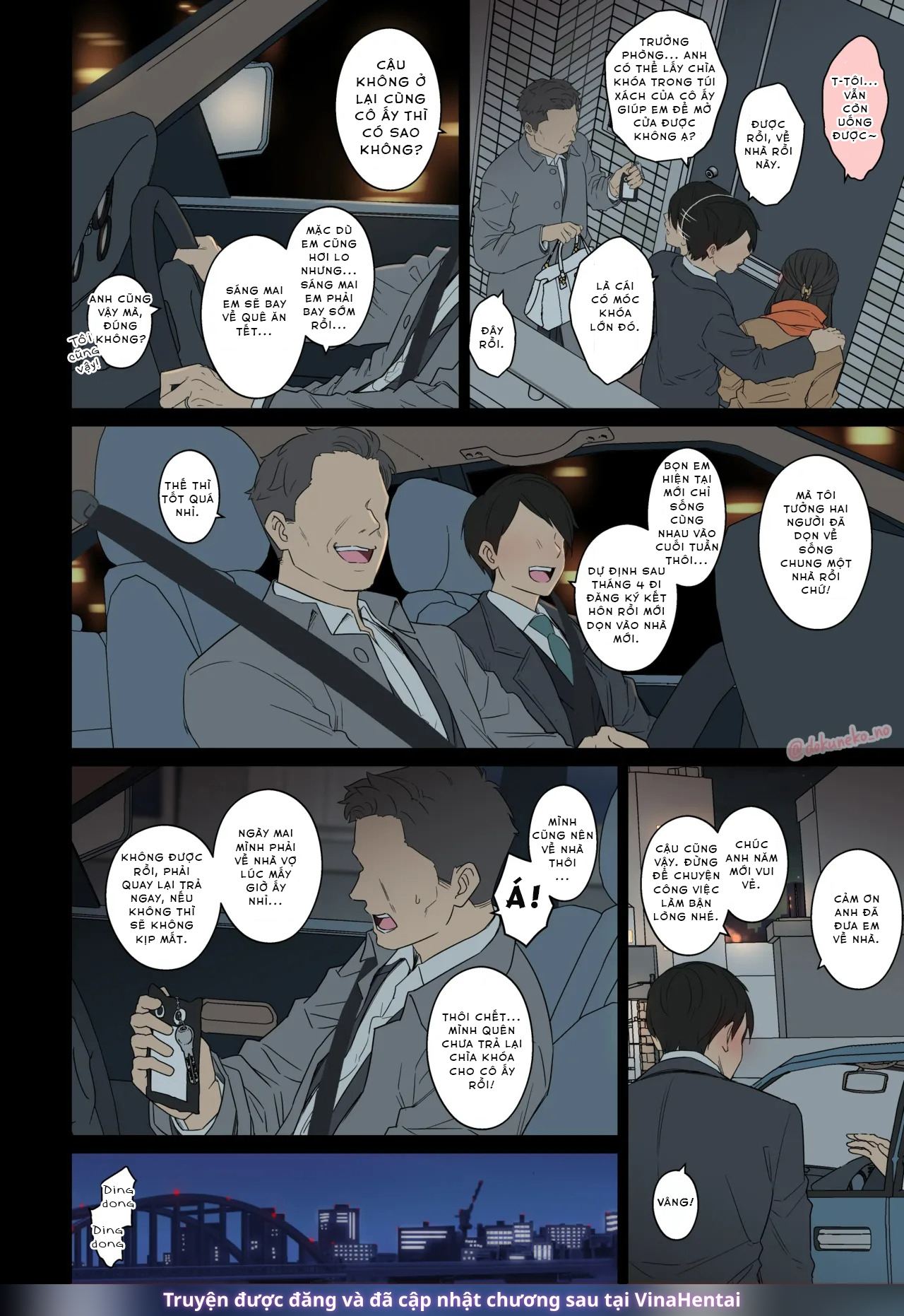 HentaiVN.net - Ảnh 3 - Kaisha no Bounenkai - Chap 1