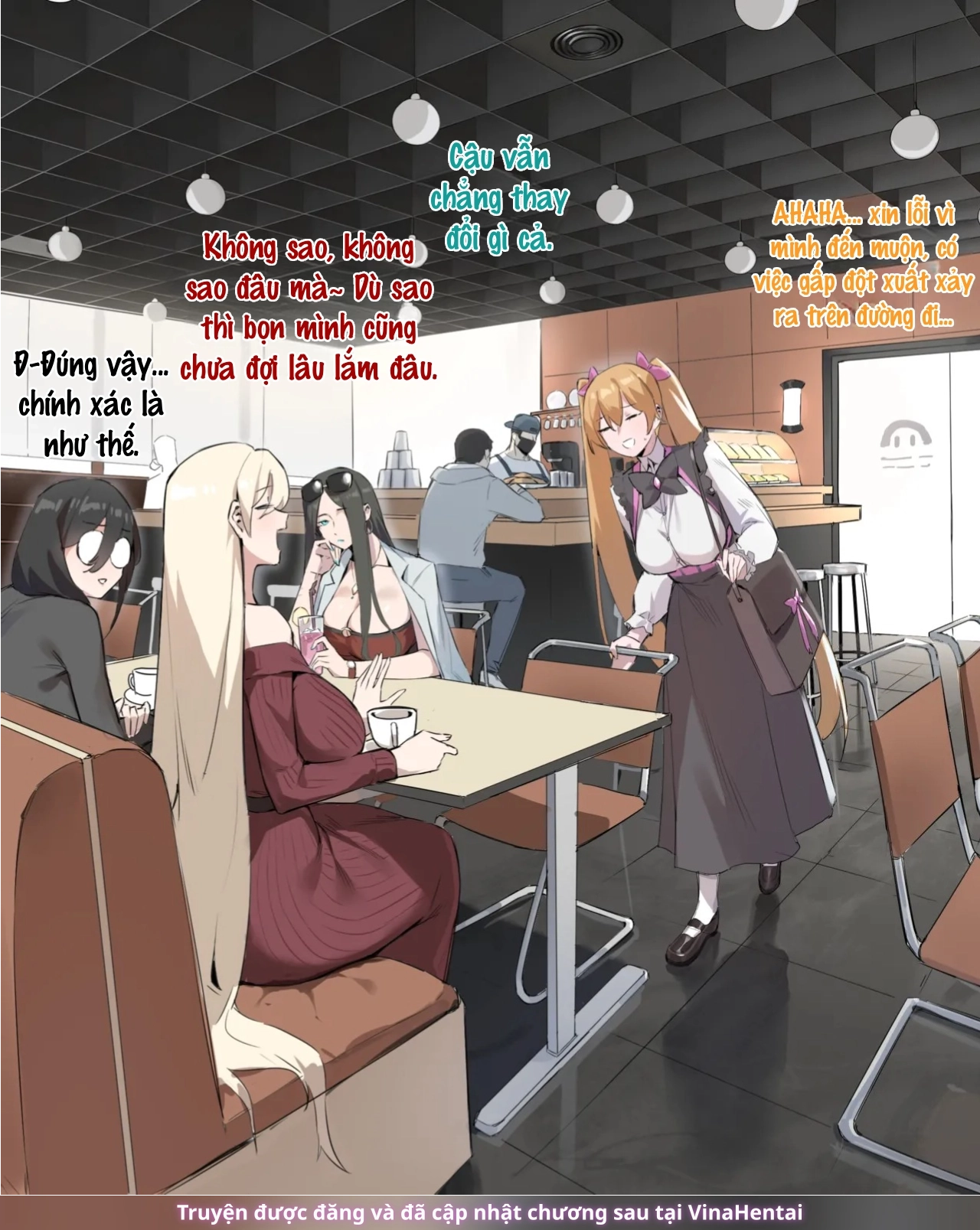 HentaiVN.net - Ảnh 3 - Tiệc Trà Của Hội Chị Em - Chap 1