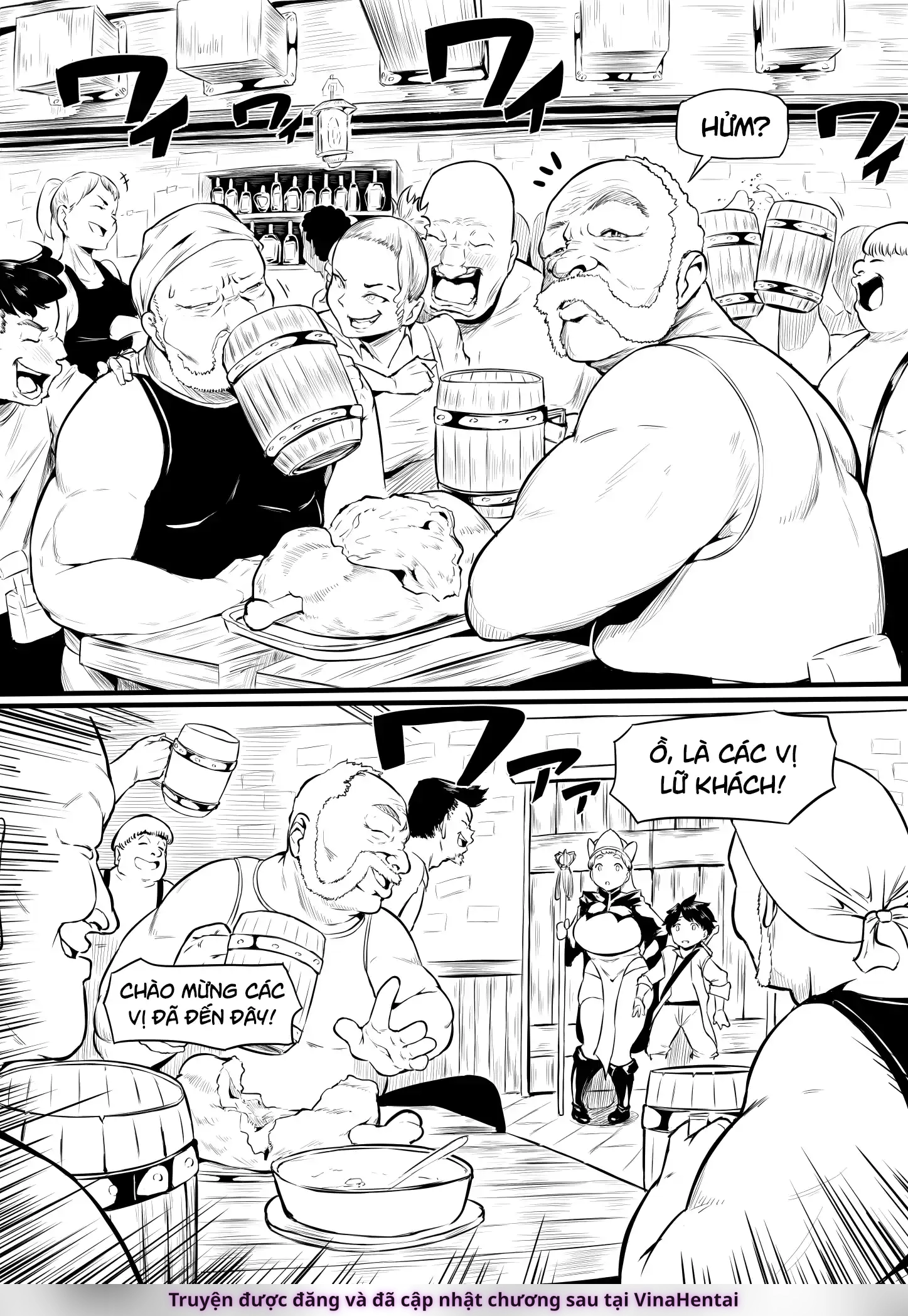 HentaiVN.net - Ảnh 3 - Quán Rựu Của Bầy Orc - Oneshot