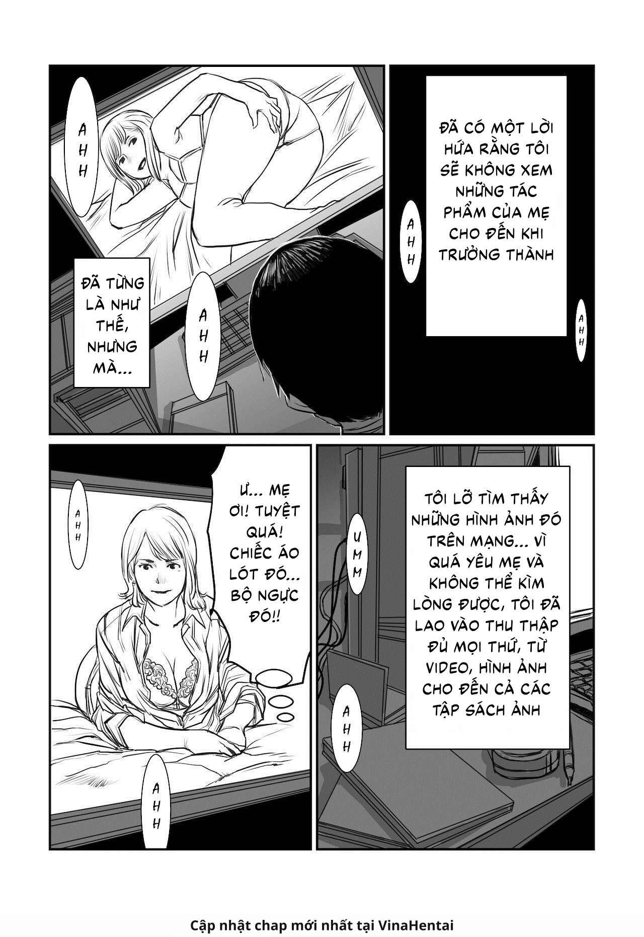 HentaiVN.net - Ảnh 4 - Mẹ là cựu idol gợi cảm, tôi không kiềm chế nổi - Chap 1