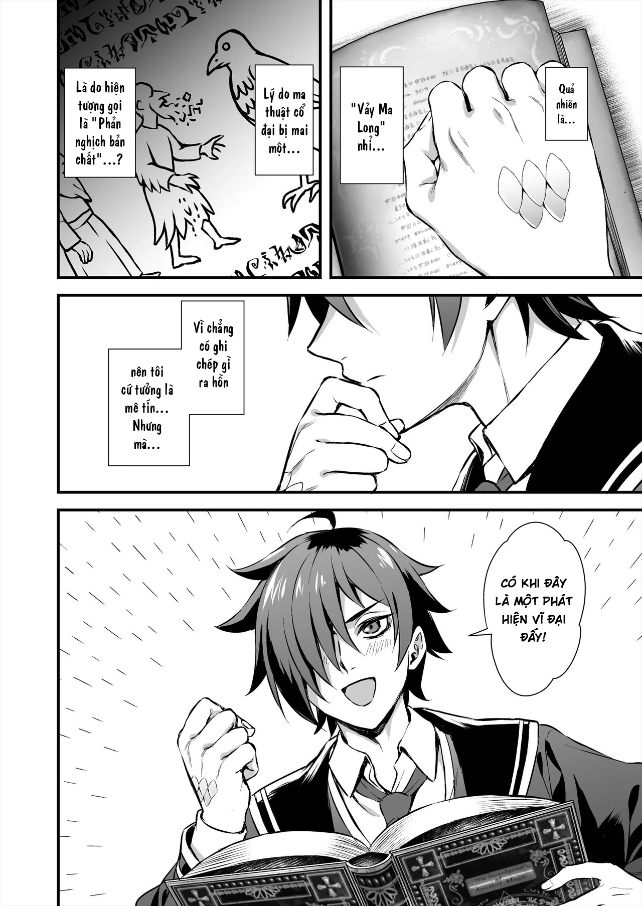 HentaiVN.net - Ảnh 3 - Mahou Gakuen No Ochikobore - Chap 2