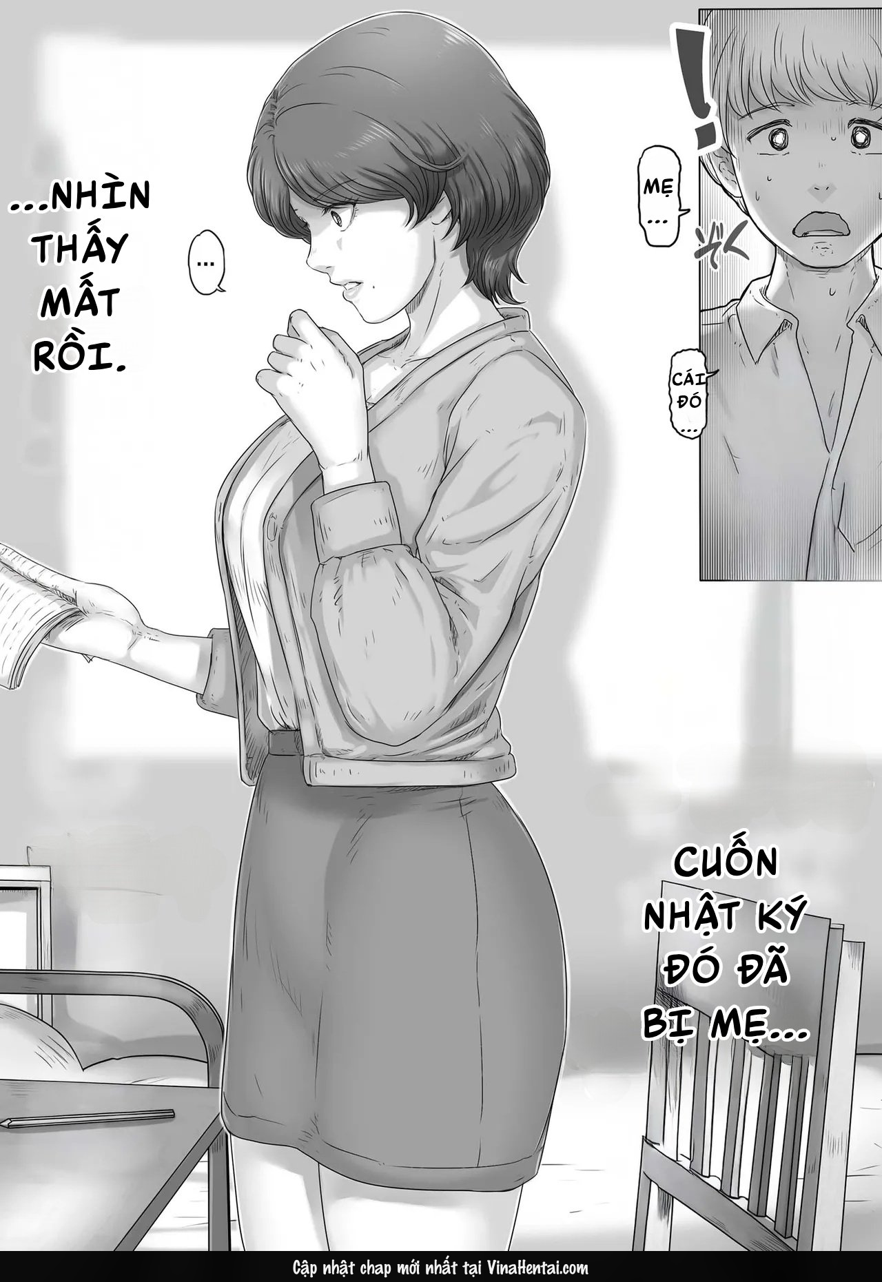 HentaiVN.net - Ảnh 4 - Nếu mẹ nhìn thấy nhật ký của tôi - Oneshot