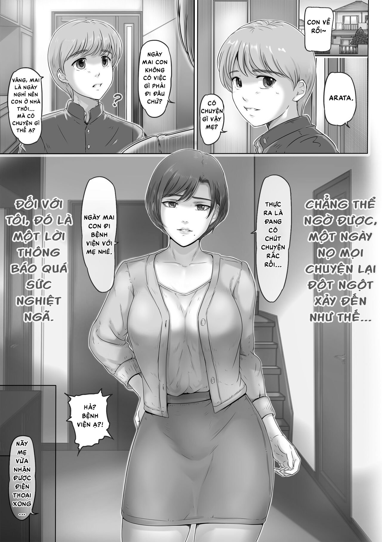 HentaiVN.net - Ảnh 3 - Mẹ luôn ở đây - Oneshot