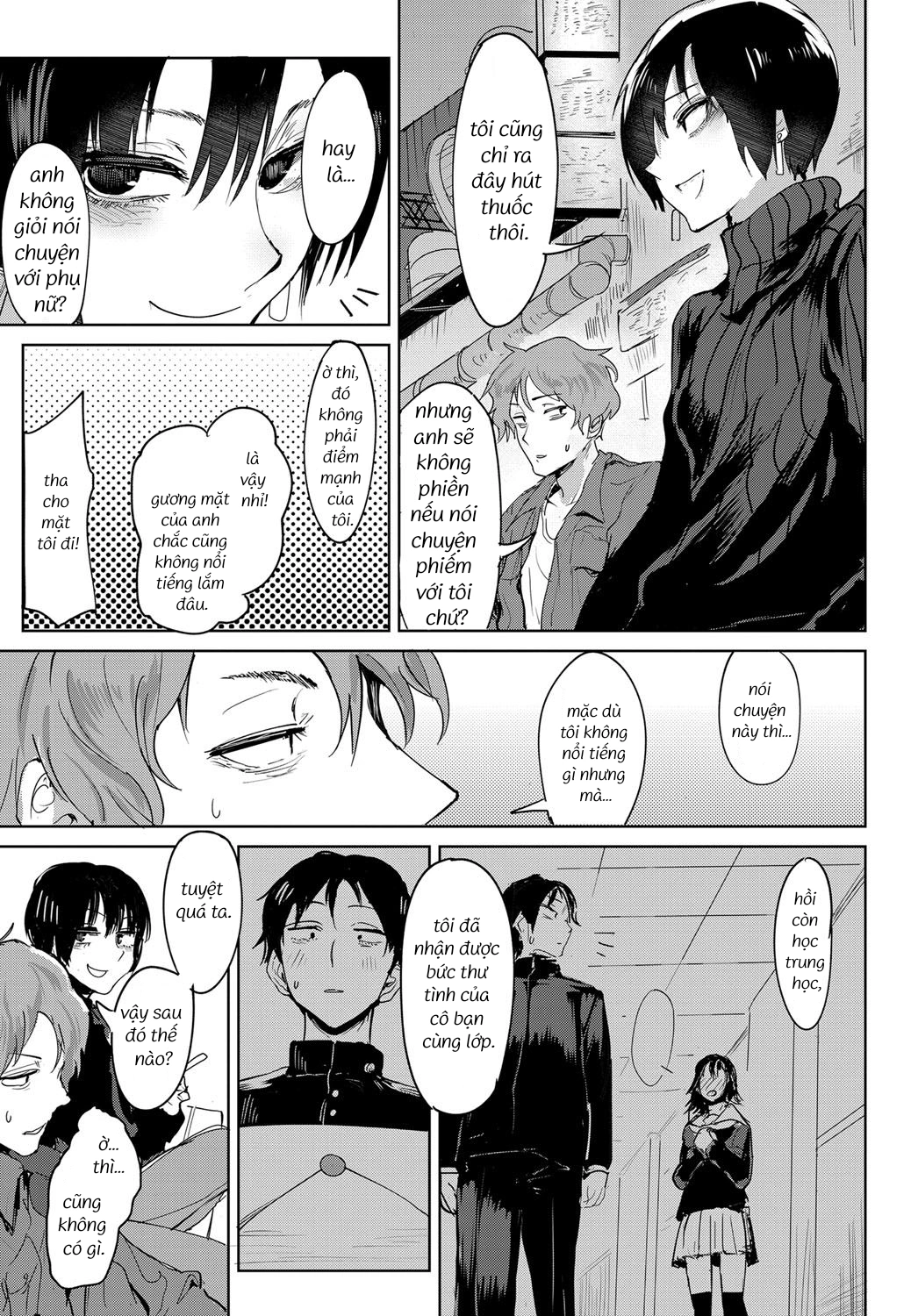 HentaiVN.net - Ảnh 3 - Làn khói tình cờ (điếu thuốc ngẫu nhiên) - oneshot