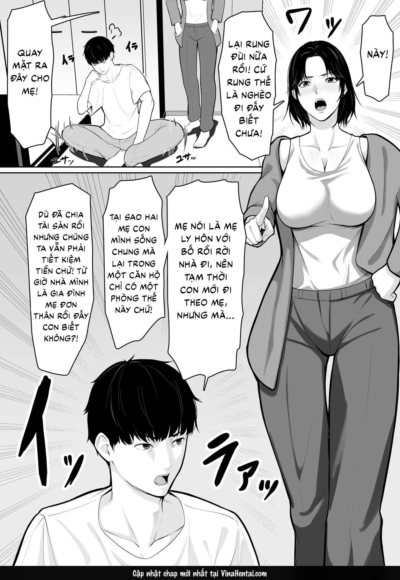 HentaiVN.net - Ảnh 4 - Okaa-san de Sumasushikanakute - Oneshot