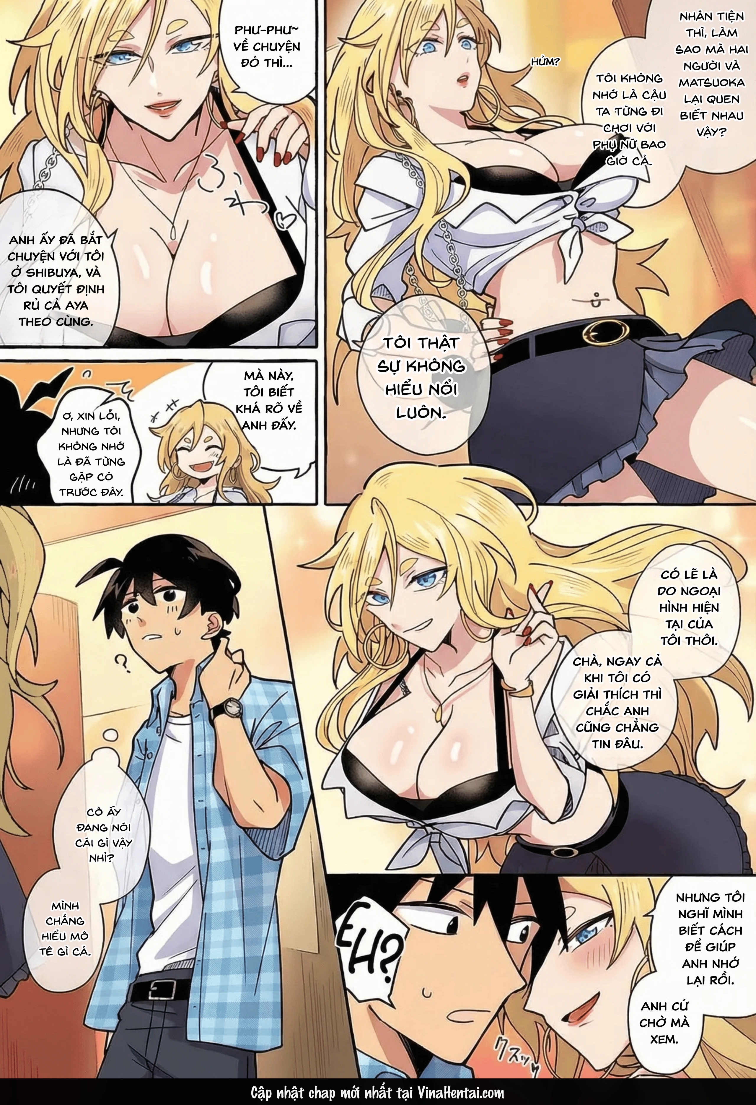 HentaiVN.net - Ảnh 4 - Hãy coi chừng những cô bạn gái dễ thương! - Chương 1(BẢN MÀU)