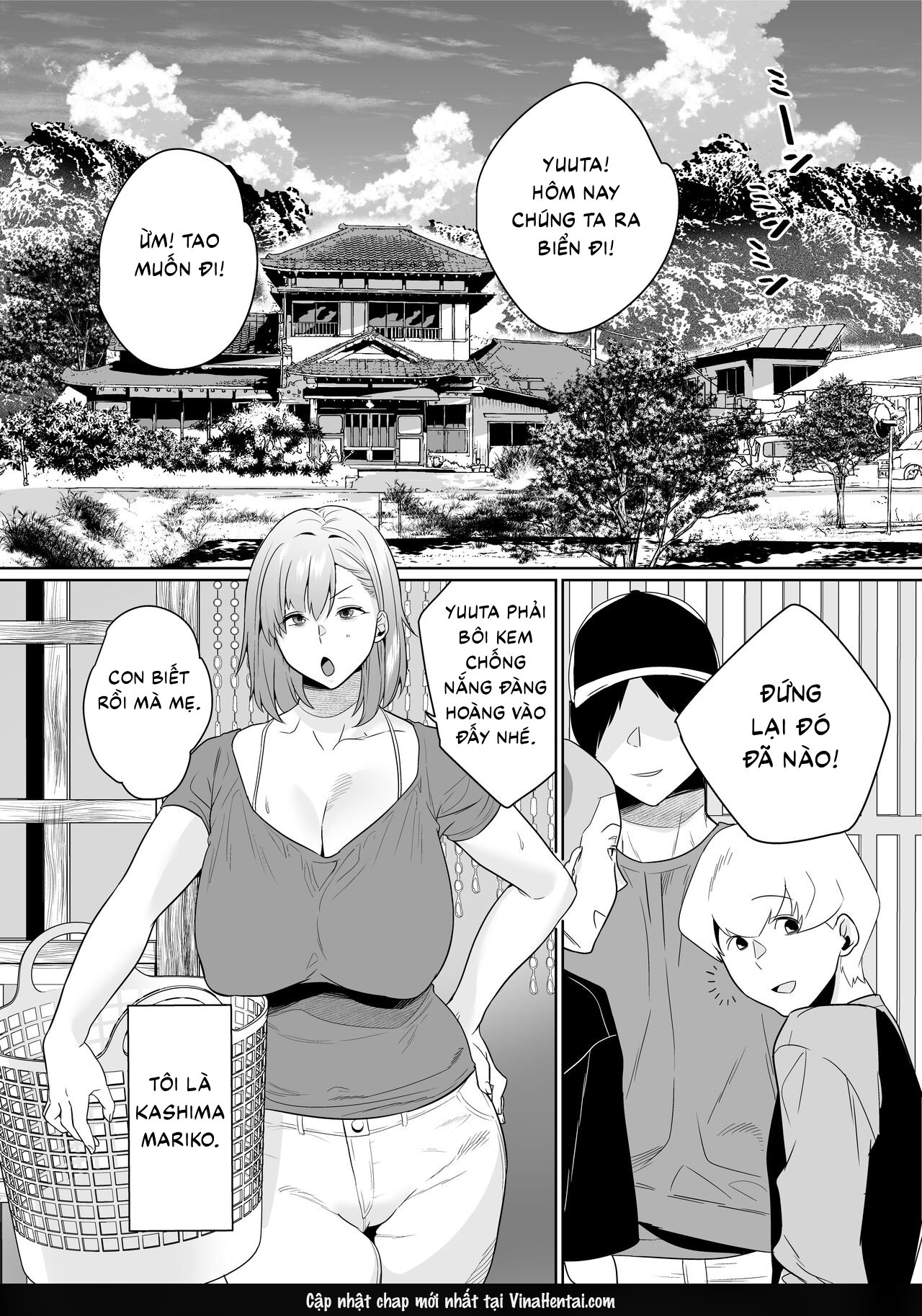 HentaiVN.net - Ảnh 4 - Rural, Summer. Hot Sweet Sex with My Friend's Mom - Oneshot