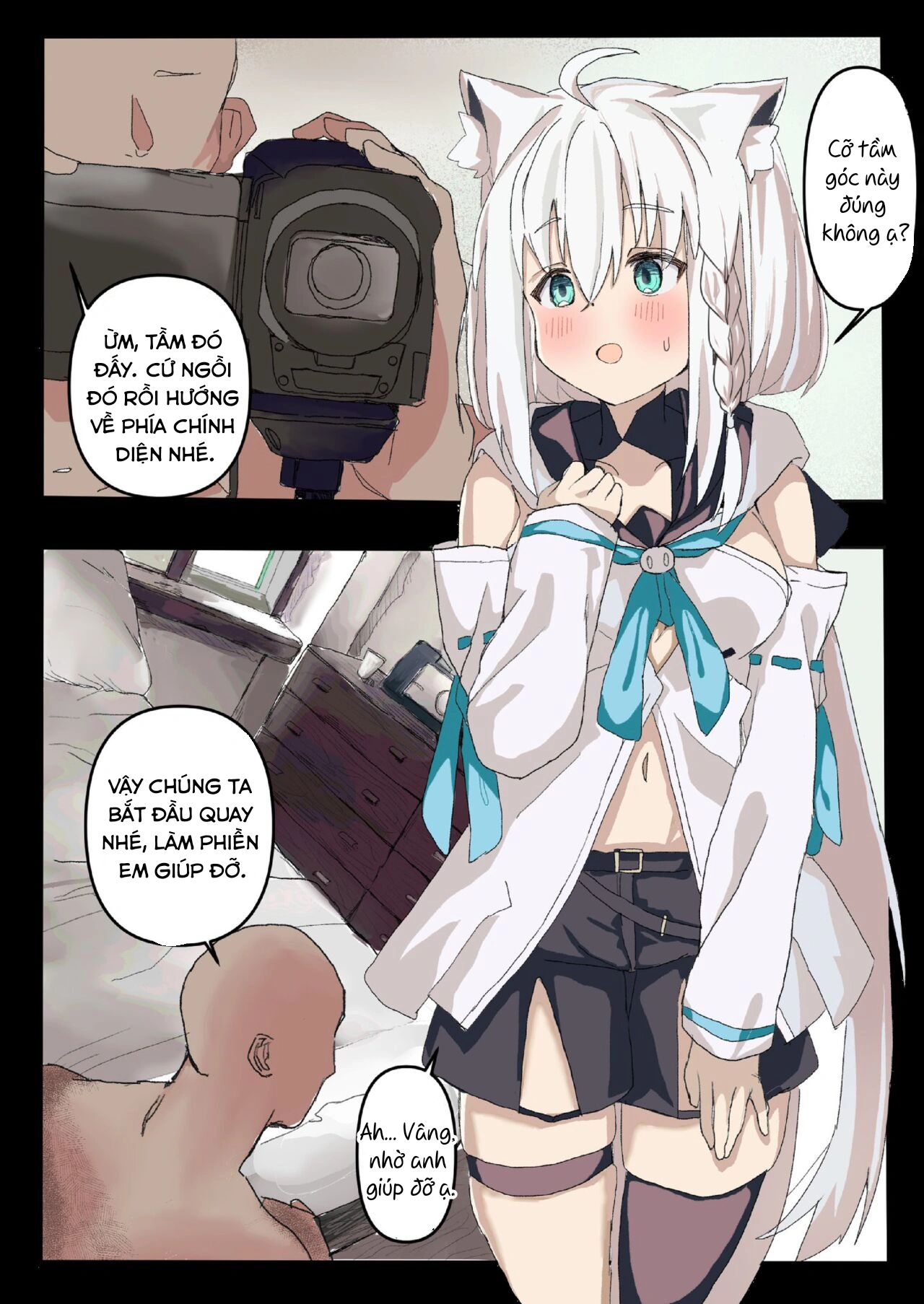 HentaiVN.net - Ảnh 4 - Shirakami Fubuki ga AV Totchau Hon. - oneshot
