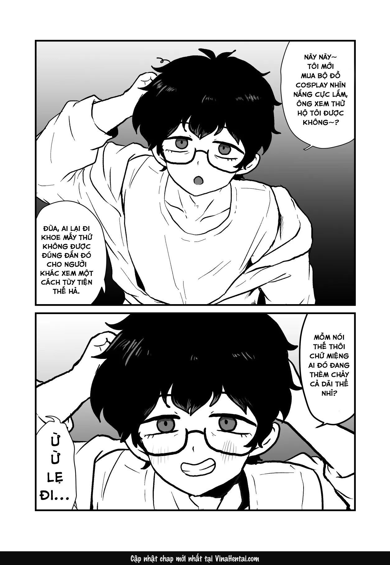 HentaiVN.net - Ảnh 4 - [Otokonoko de Asobou (Yuuki Konefu)] Josou susu Roommate no tanomigoto - Chap 1
