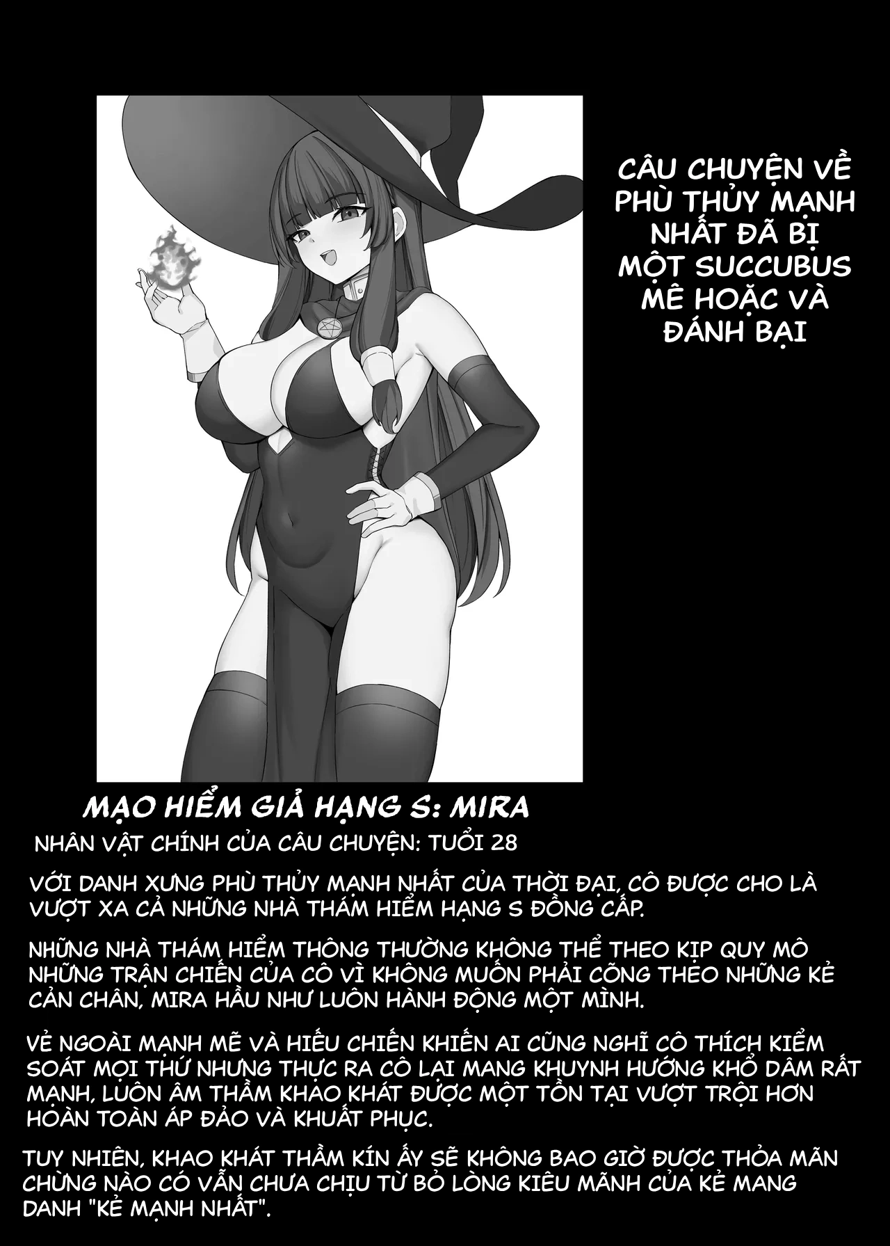 HentaiVN.net - Ảnh 3 - Câu chuyện về nữ phù thủy mạnh nhất bị một succubus mê hoặc và đánh bại. - Oneshot