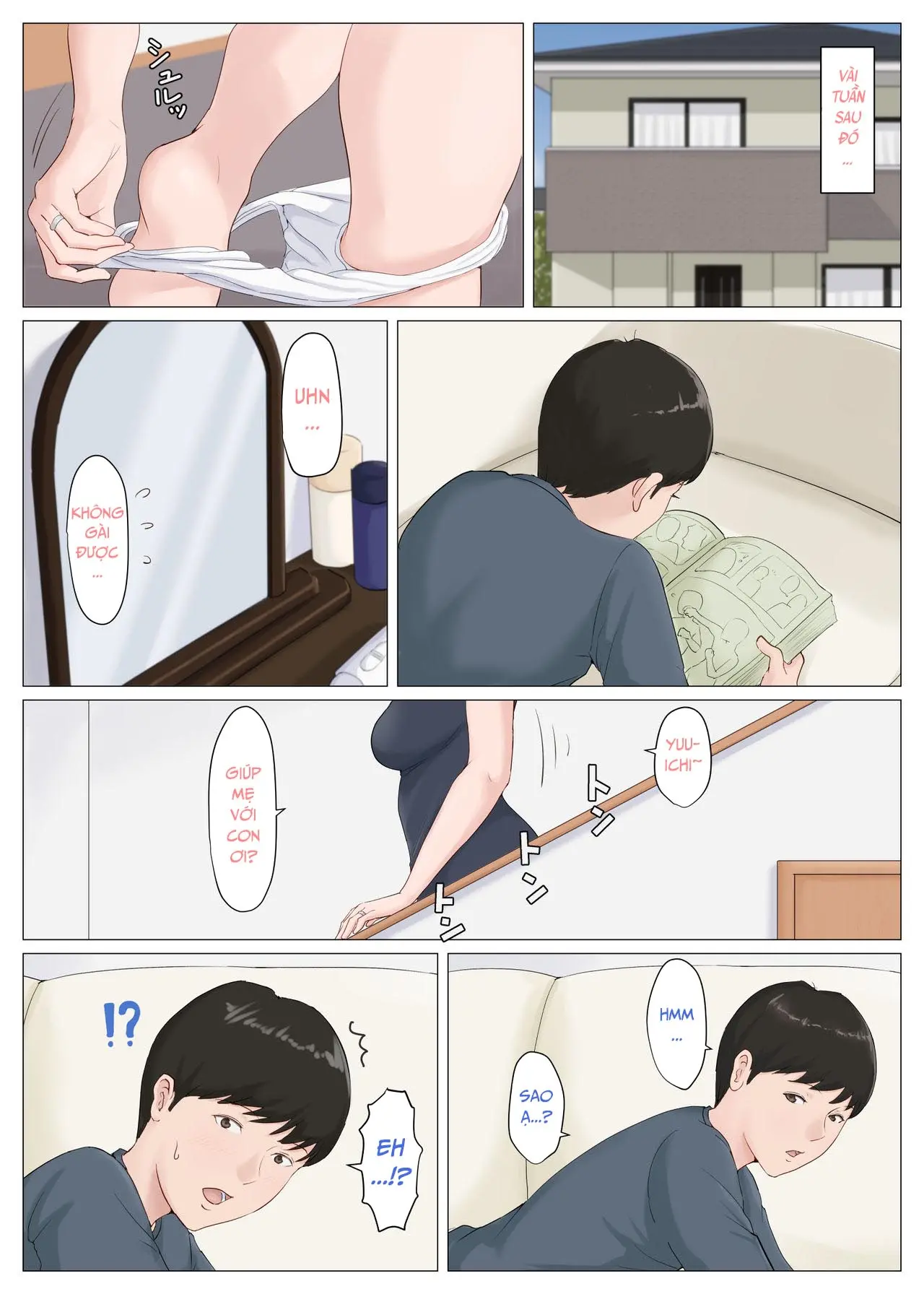 HentaiVN.net - Ảnh 31 - Zoku Kaa-san Ja Nakya Dame Nan Da!! - Chap 5