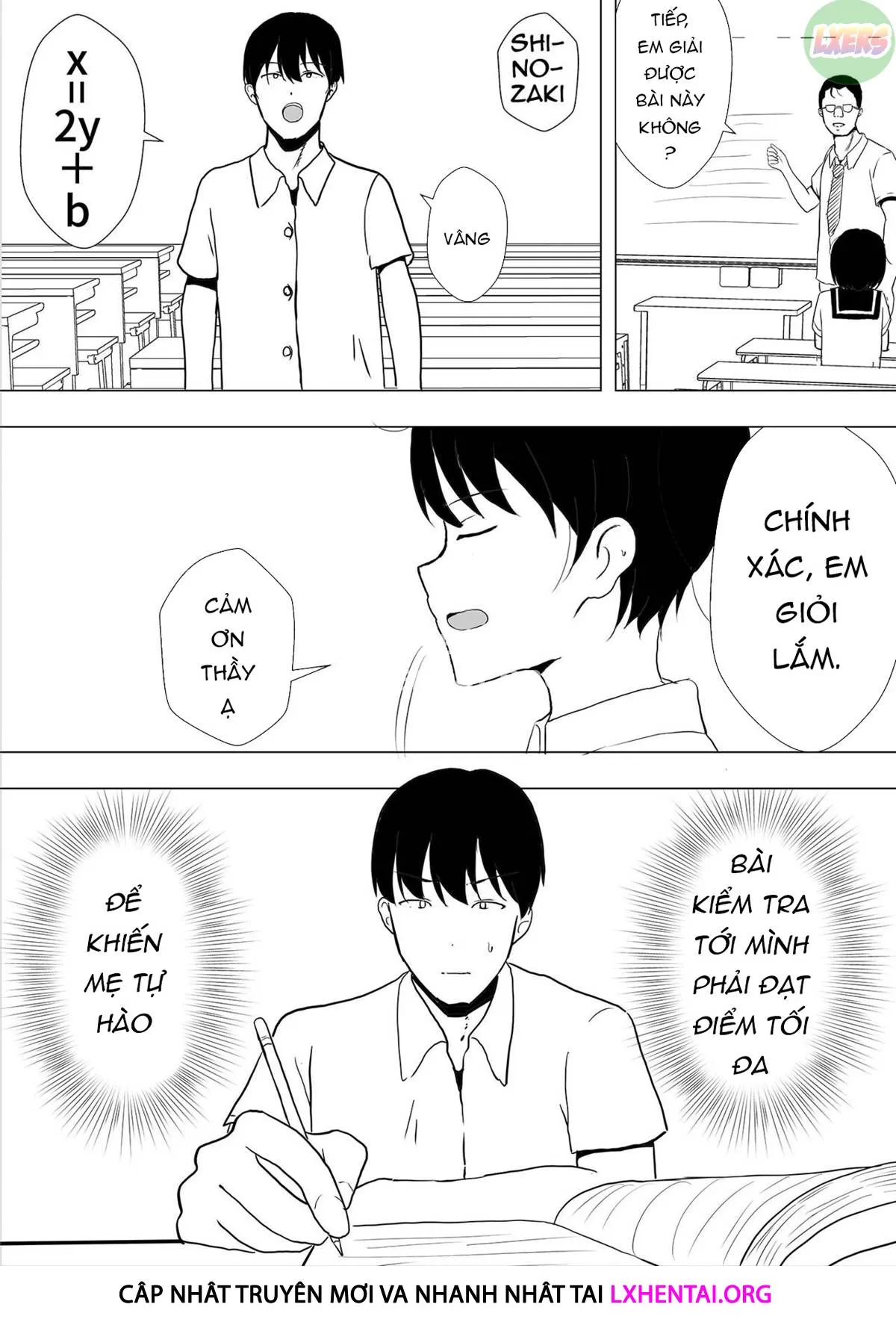HentaiVN.net - Ảnh 30 - TomoKano Kaa-chan~ Daisuki na Ore no Hahaoya wa Aho na Shinyuu no Kanojo~ [My Mom Is My Friend's Girlfriend] - Chap 1