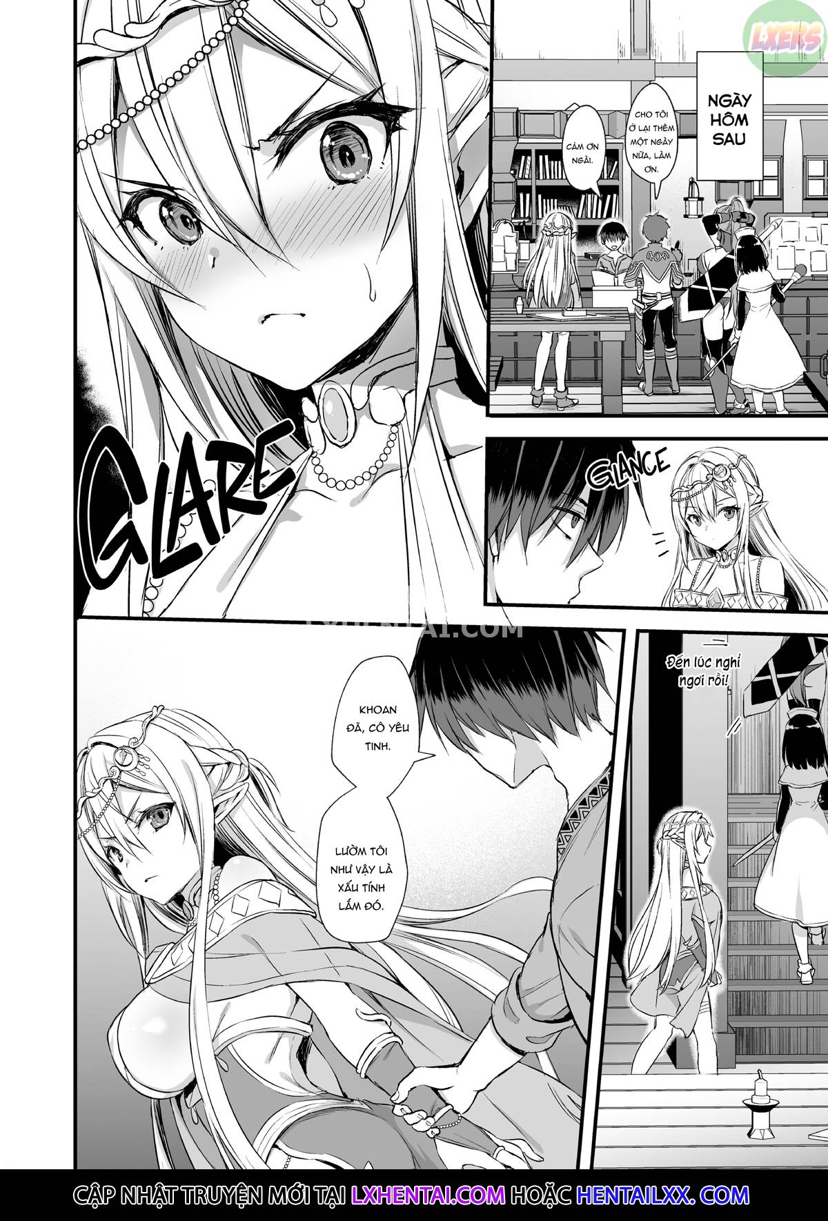 HentaiVN.net - Ảnh 30 - Để mắt đến nàng Elf nóng bỏng ở thế giới khác - Chap 1