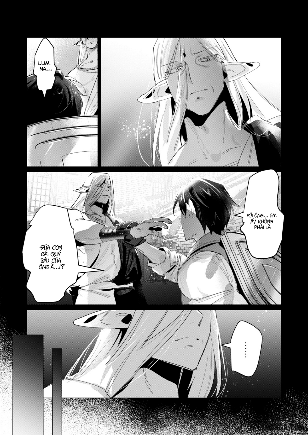 HentaiVN.net - Ảnh 30 - Vị Anh Hùng Muốn “Vợ Người Ta” Làm Phần Thưởng - Chap 16 : Dũng Sĩ và lời nguyền Dark Elf (Phần 3)