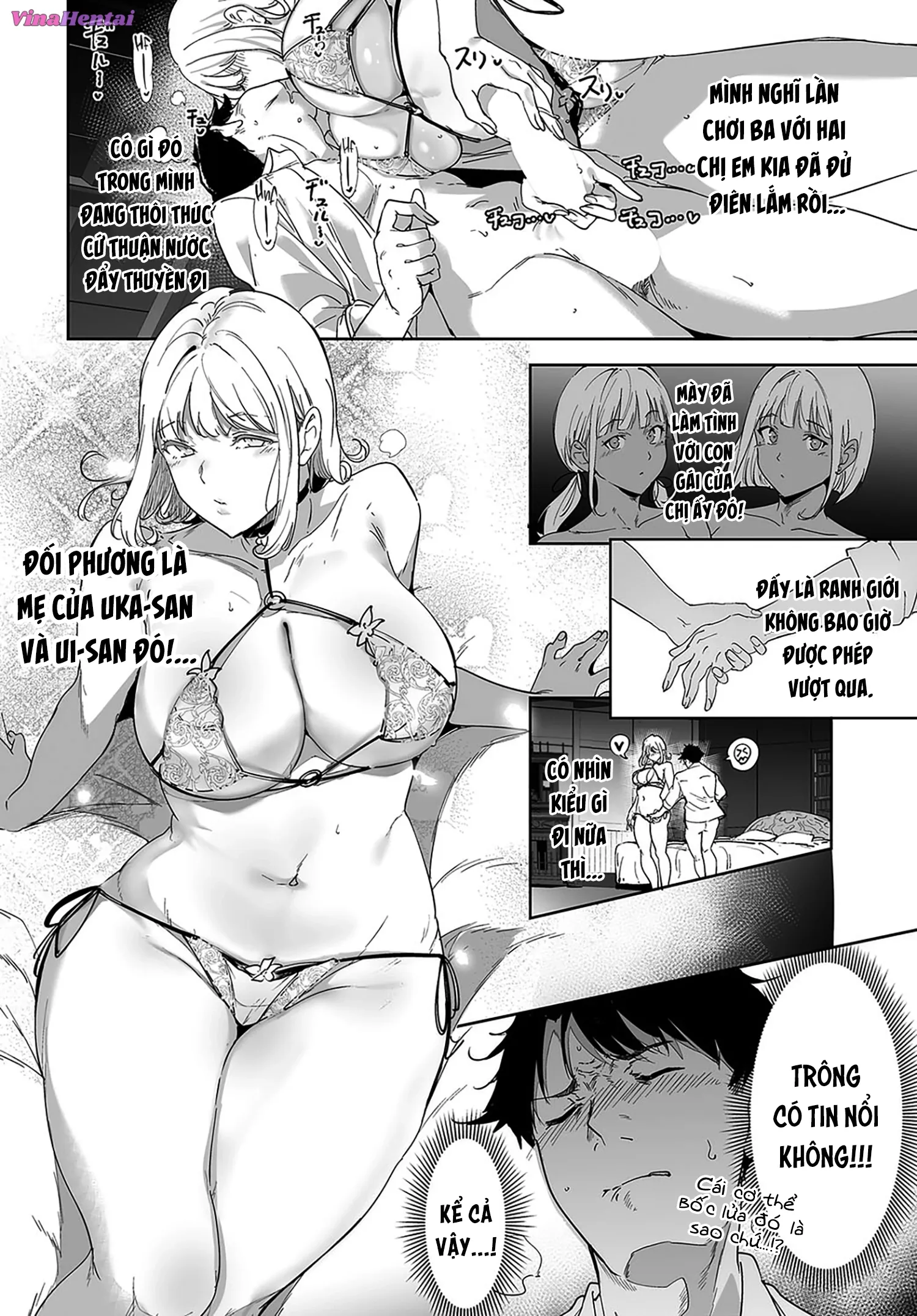 HentaiVN.net - Ảnh 31 - Hòn đảo phi luân lý - Chap 2: Yuri 4 người + Quý bà săn chim.