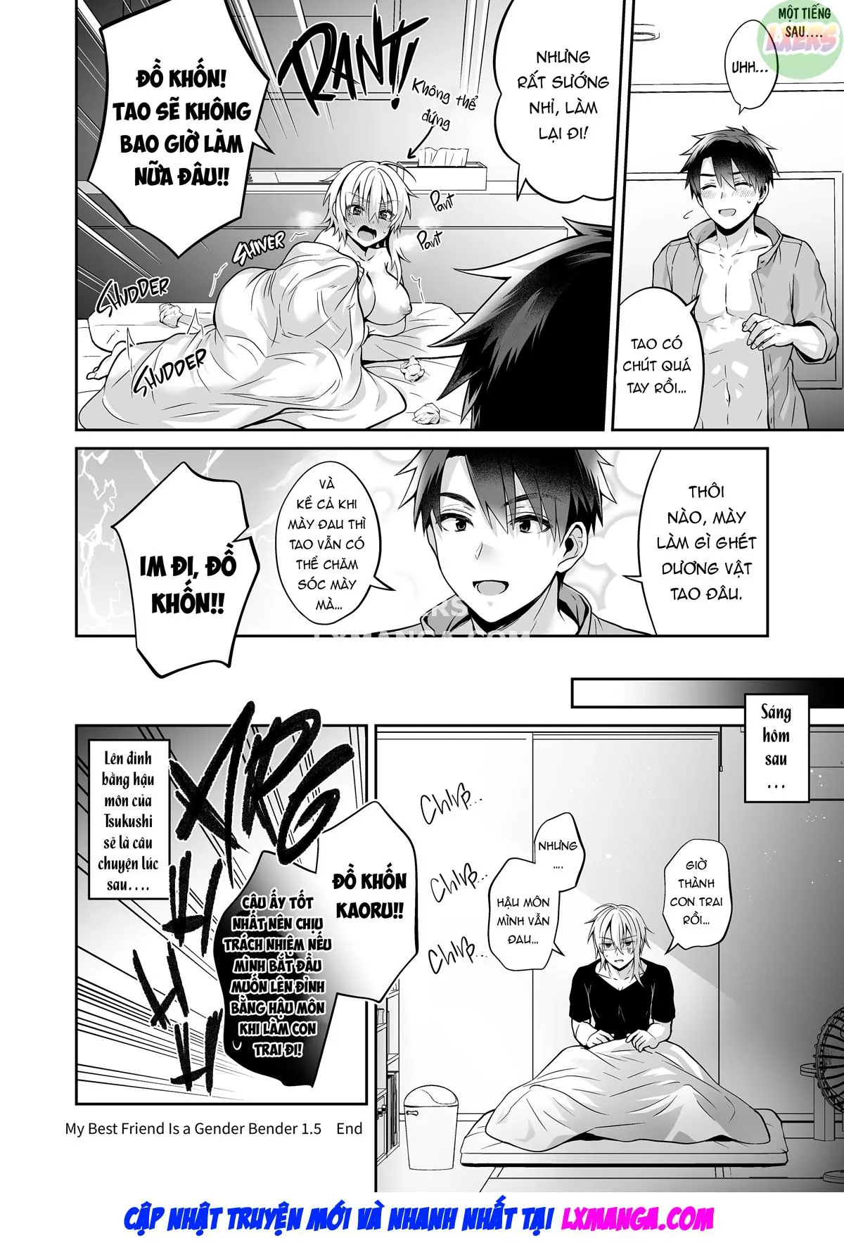 HentaiVN.net - Ảnh 30 - Ore No Shinyuu Wa TS (Seitenka) Taishitsu - Chap 1.5