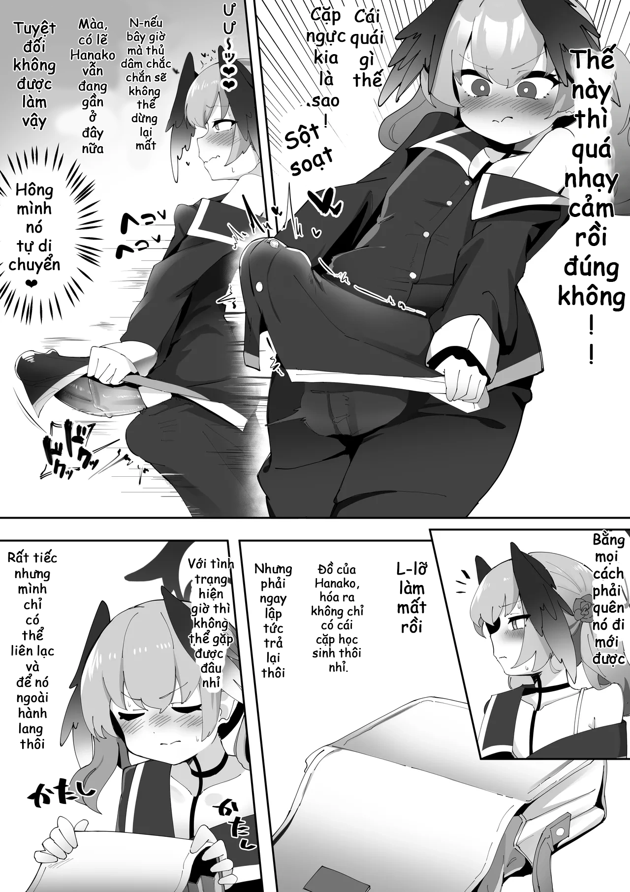 HentaiVN.net - Ảnh 31 - Futanari Koharu-chan vs Hanako-chan Manga - Chap 1