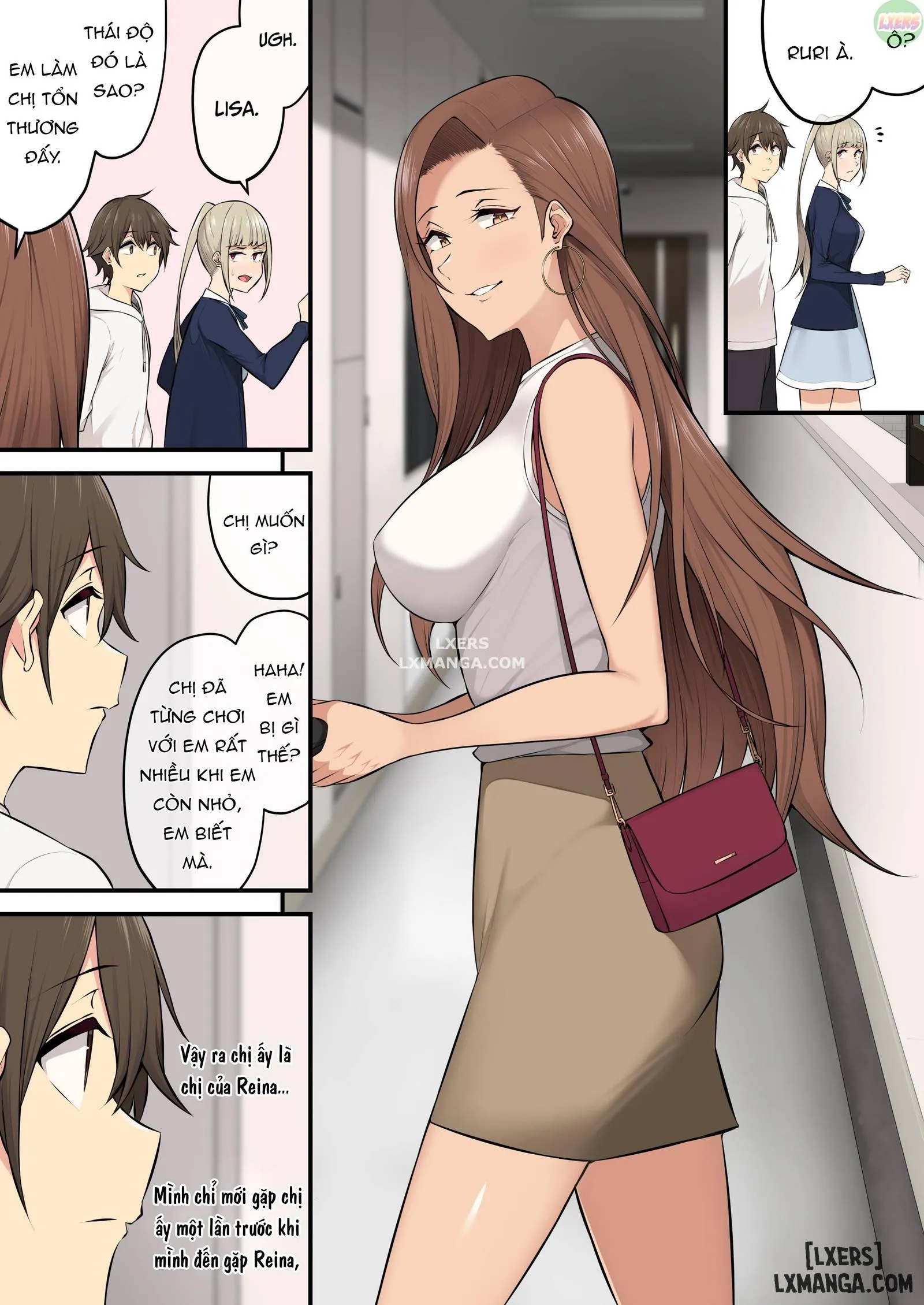 HentaiVN.net - Ảnh 30 - Imaizumi đưa cả bầy Gyaru về nhà mình - Chapter 4