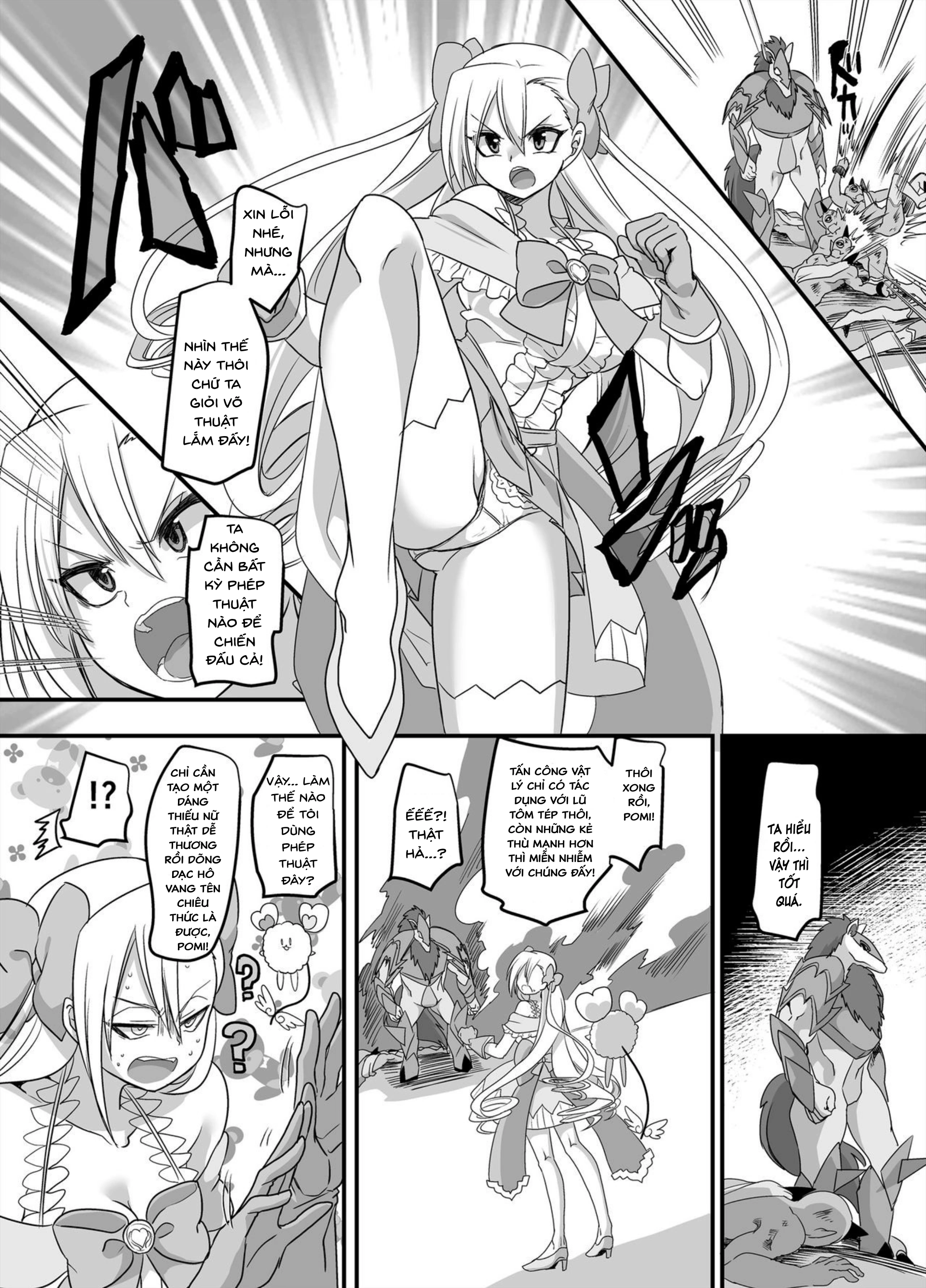 HentaiVN.net - Ảnh 30 - Thiếu Nữ Phép Thuật★ Hoán Đổi！ - Oneshot