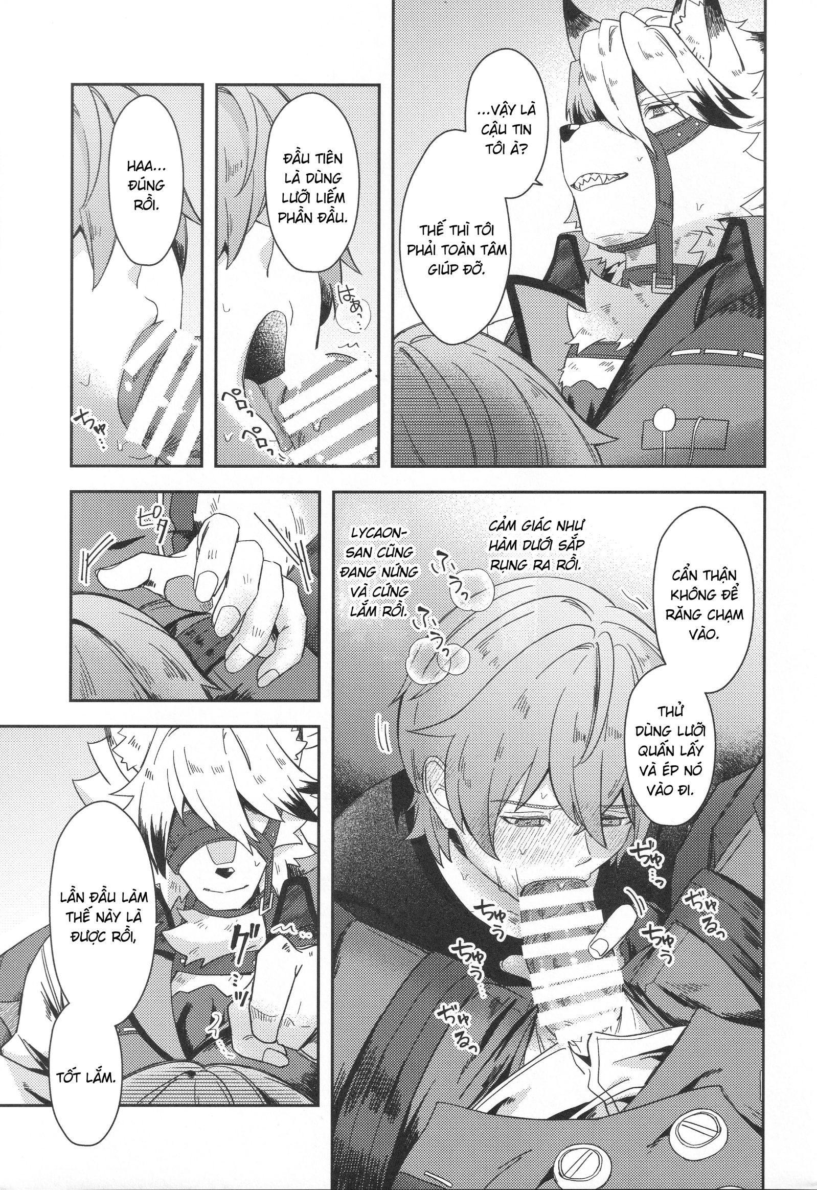 HentaiVN.net - Ảnh 29 - Oshiete Kudasai Lycaon-san - oneshot tạch