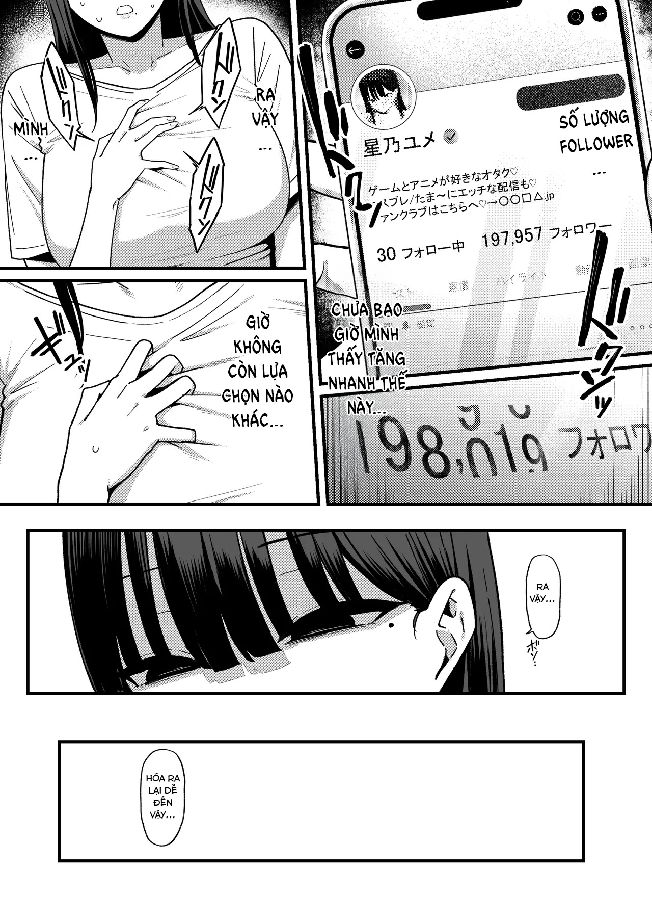 HentaiVN.net - Ảnh 31 - Anotoki Futteshimatta Moto Inkya no Onna Tomodati ga Ura Aka Haisinsya ni Natta Riyuu. - Oneshot