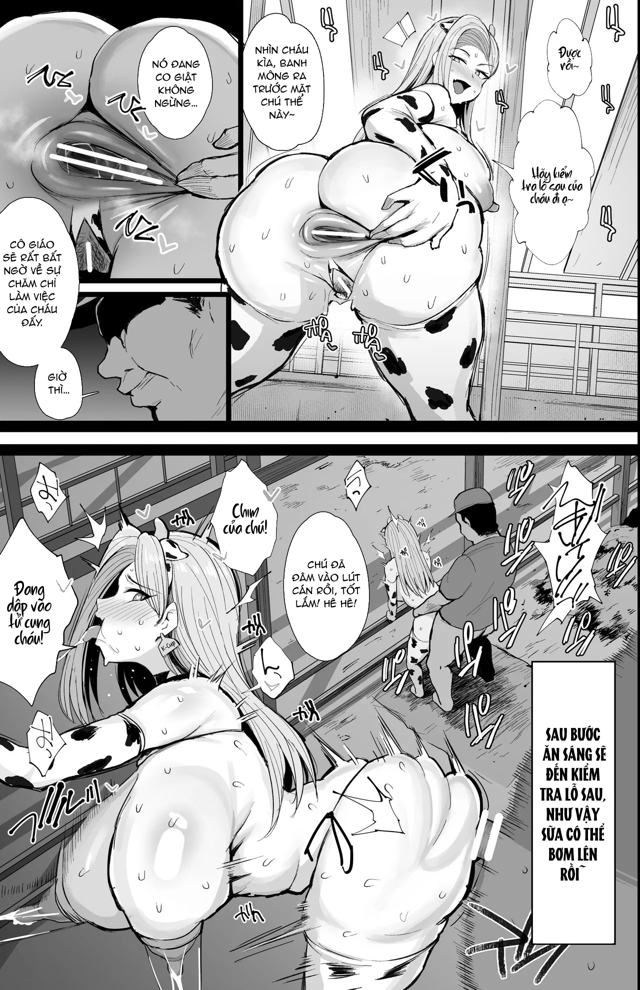 HentaiVN.net - Ảnh 31 - First Mating 'n Milking Experience - Oneshot