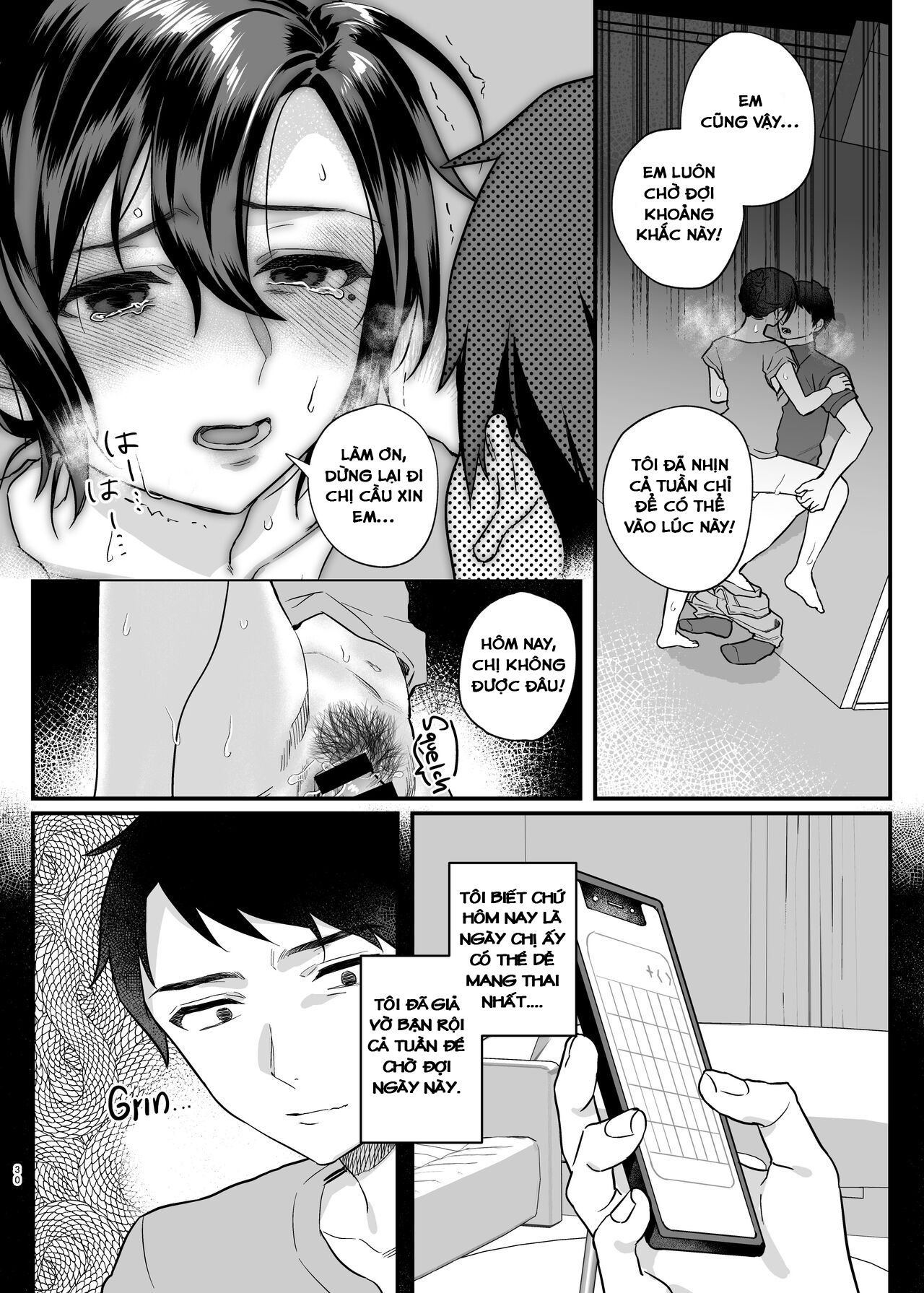 HentaiVN.net - Ảnh 32 - Chị Dâu Cô Đơn - Oneshot