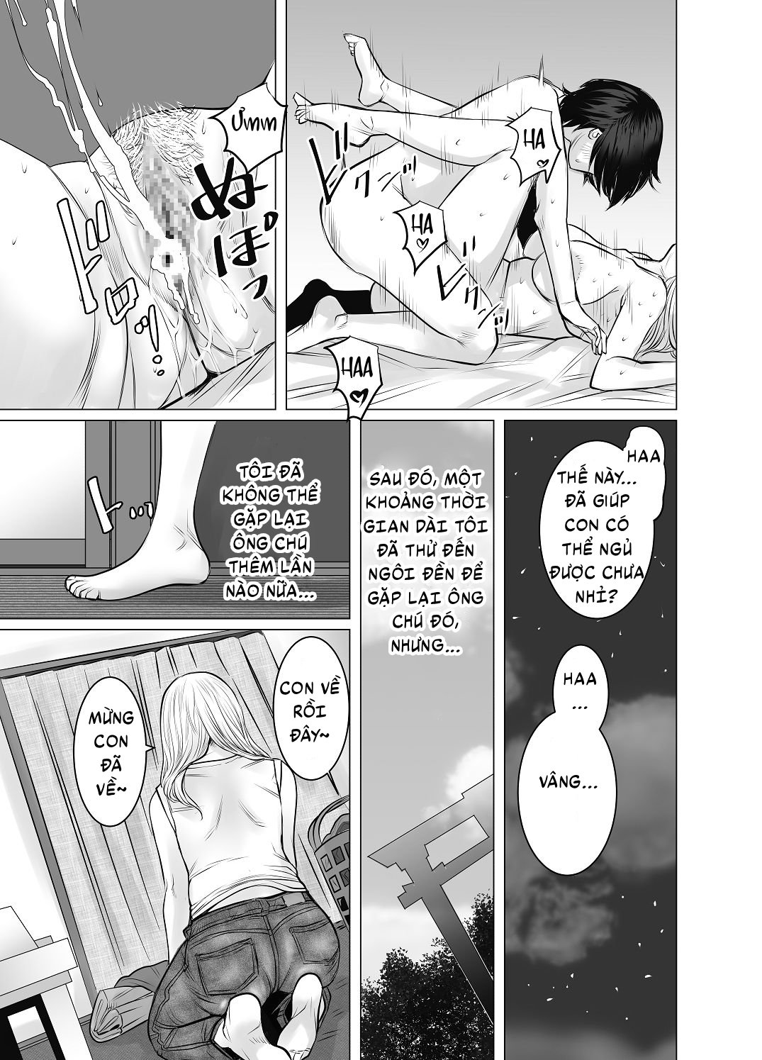 HentaiVN.net - Ảnh 31 - Thắng gacha được người mẹ ngọt nước - Oneshot