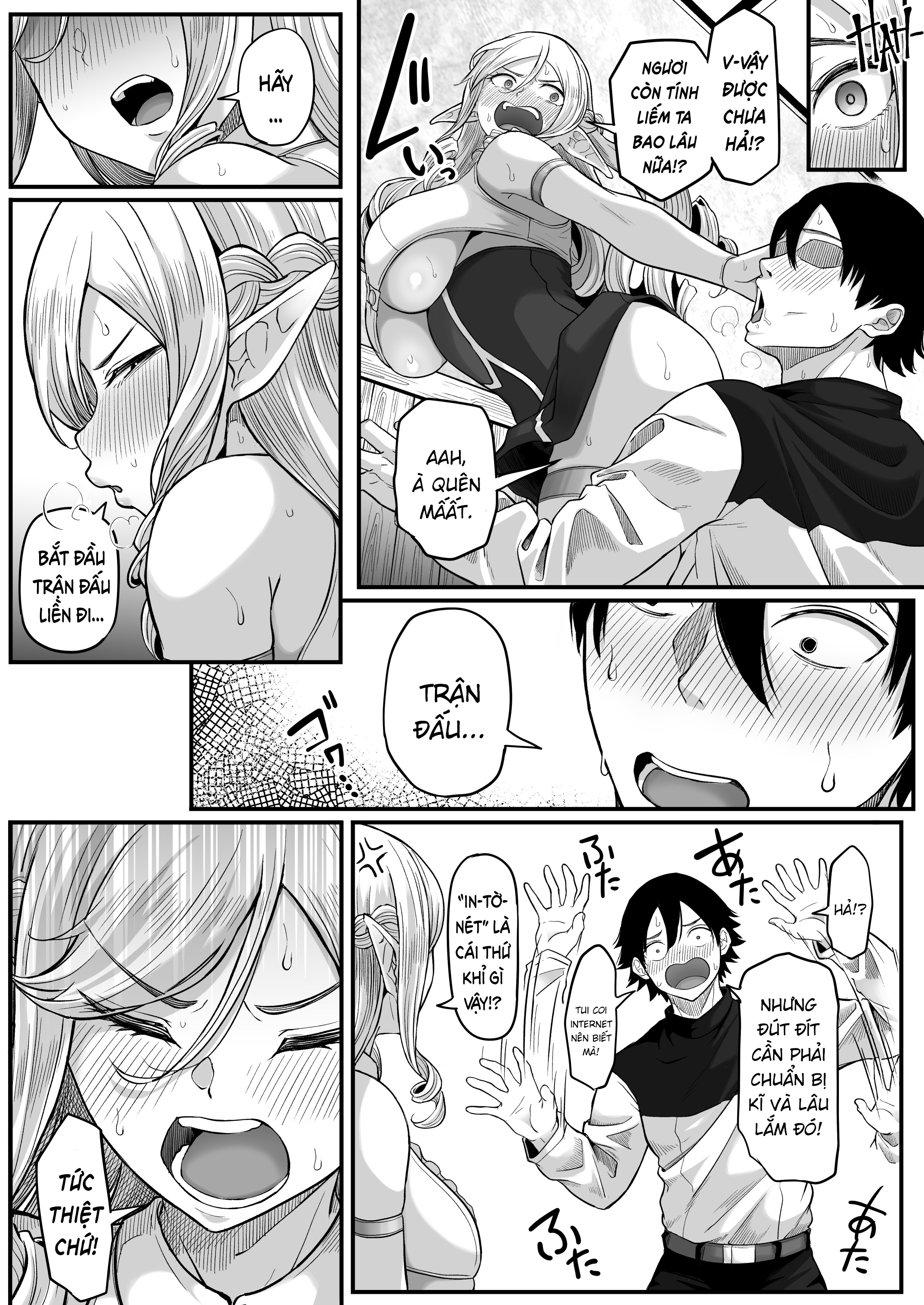HentaiVN.net - Ảnh 30 - Lỗ Hậu Phiêu lưu ký ở một thế giới khác-Elf Edition! - phần 1, hoặc là oneshot idk...