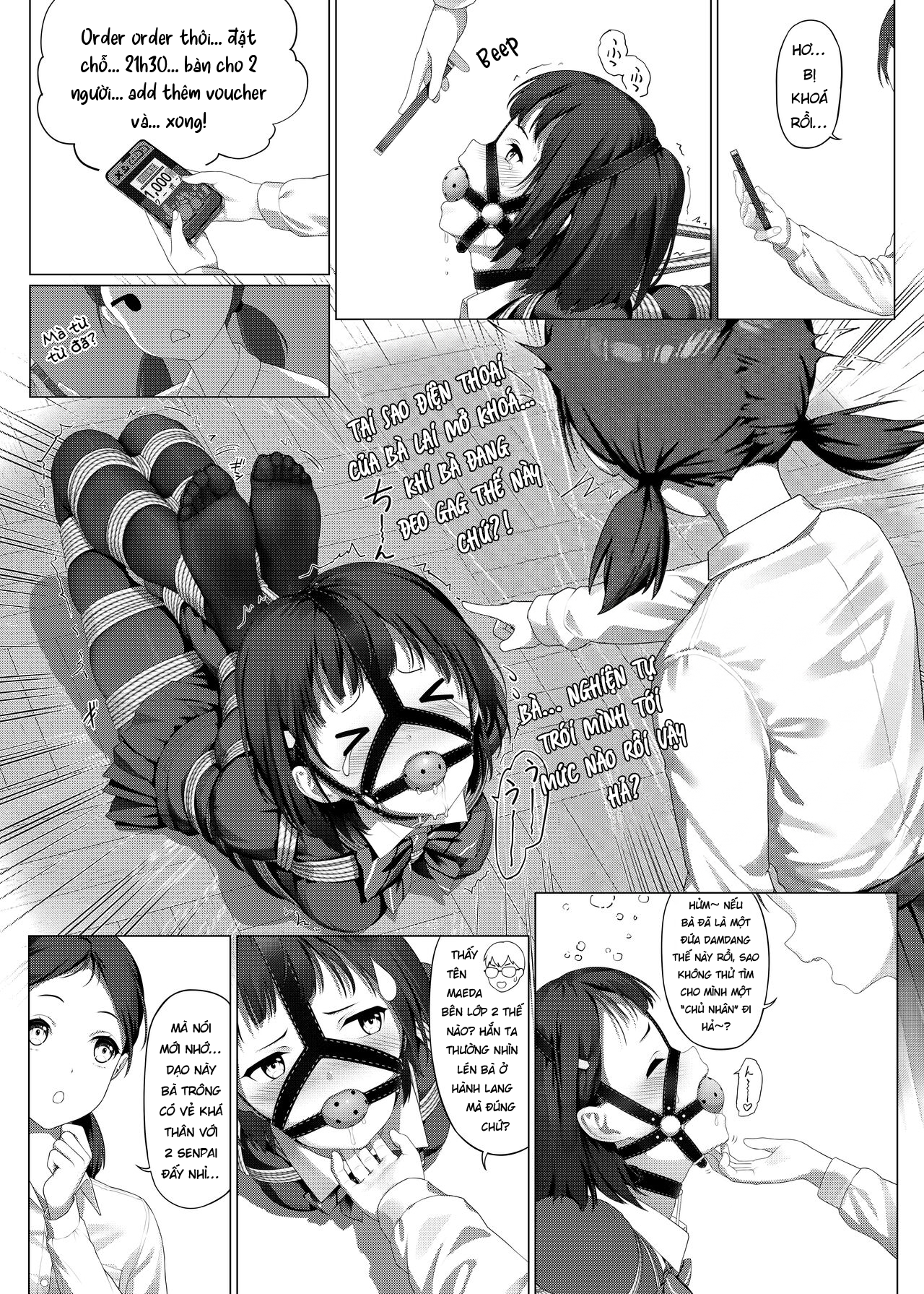 HentaiVN.net - Ảnh 29 - Hãy Để Tui Trói Bà Lại Nhé~ Koori! - Một Bắn