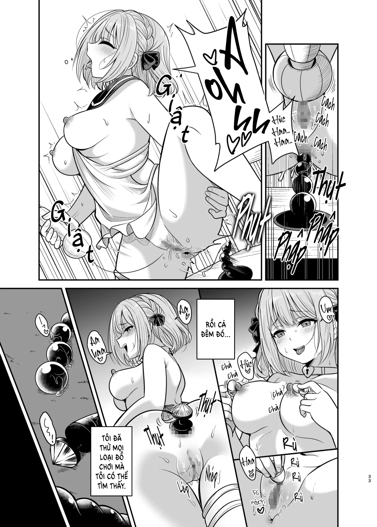 HentaiVN.net - Ảnh 32 - Khoá Huấn Luyện Nô Lệ Tình Dục Của Cô Chủ Yandere - oneshot