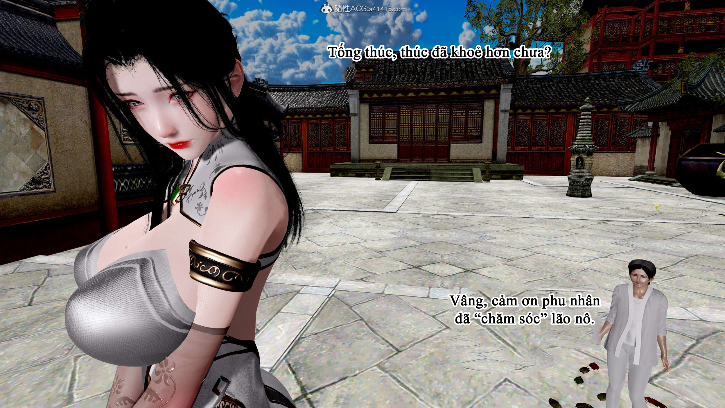HentaiVN.net - Ảnh 32 - Mượn Vợ Chủ Nhân Để Hạ Hoả - Chương 9