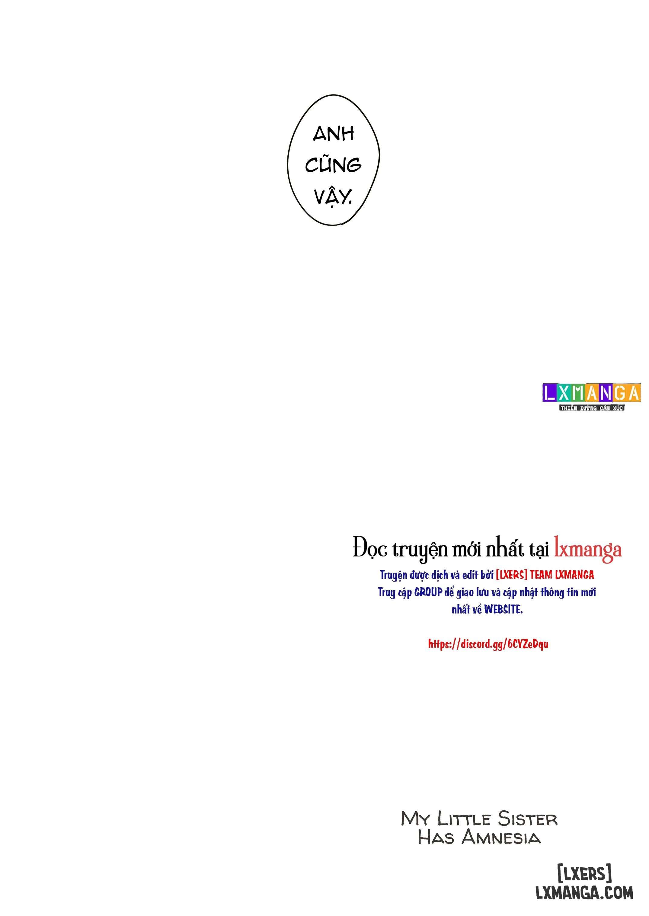 HentaiVN.net - Ảnh 31 - My Little Sister Has Amnesia [English] [J18] - Oneshot