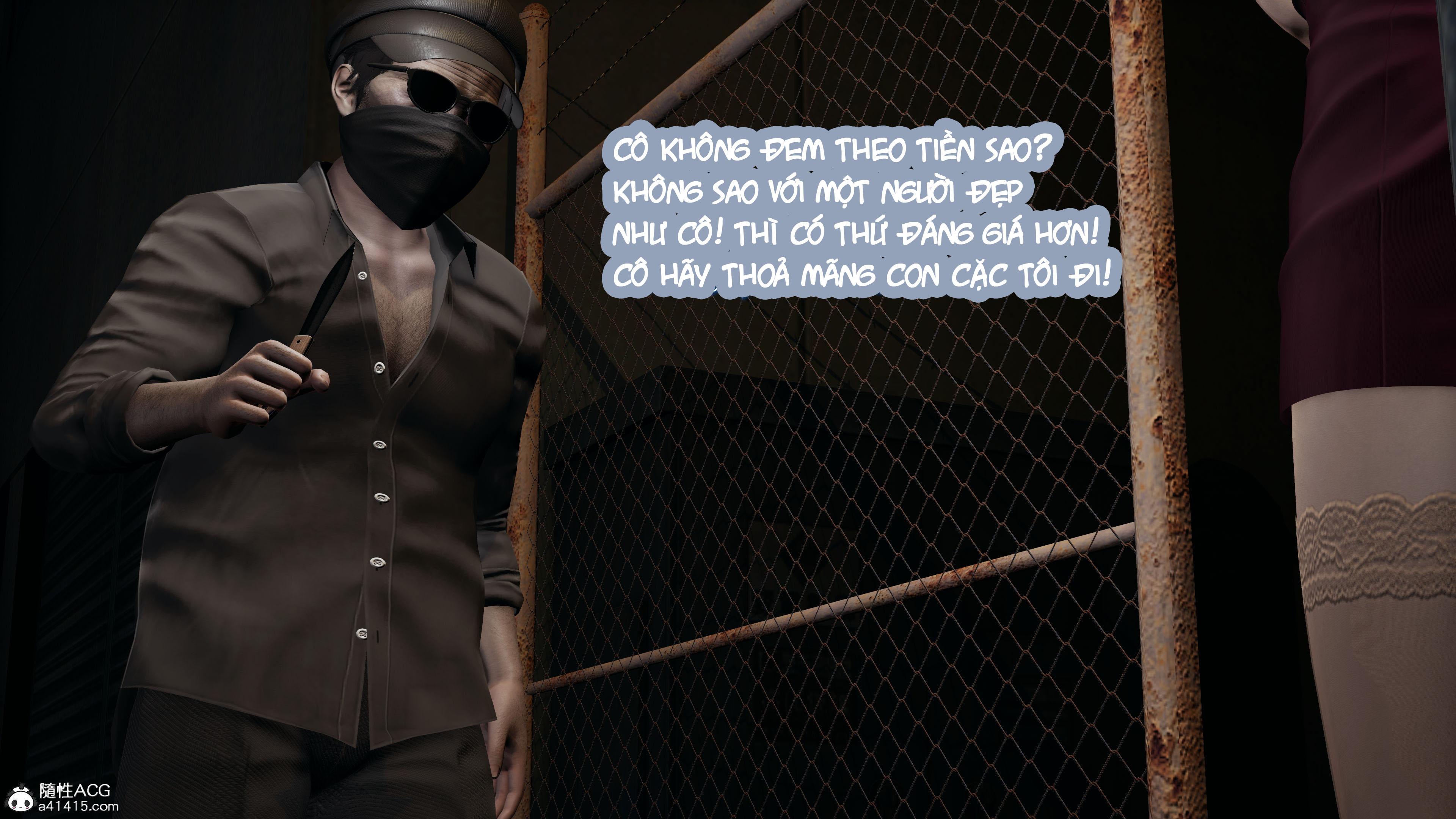 HentaiVN.net - Ảnh 32 - Mẹ Bị Người Khác Cưỡng Hiếp - Chương 2A ( Bị Cướp)