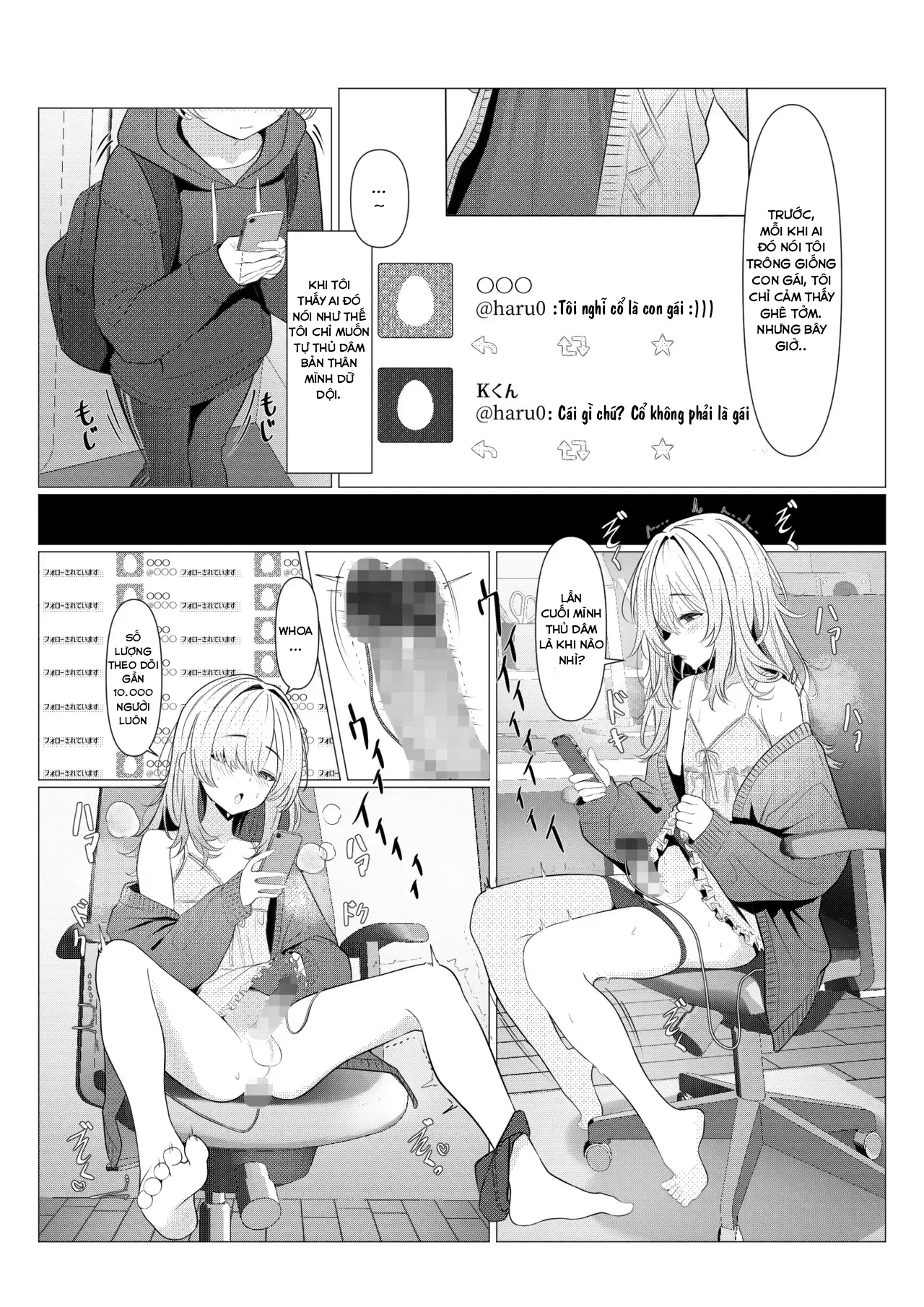 HentaiVN.net - Ảnh 29 - Hồ sơ bệnh án nữ hóa của Hayato-sensei - Oneshot