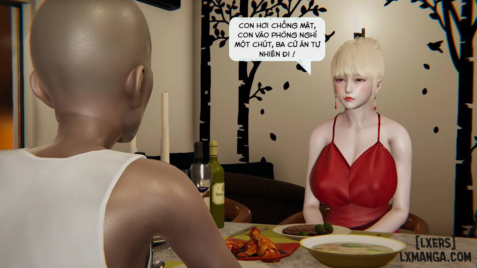 HentaiVN.net - Ảnh 31 - Sự trả thù của người vợ - Chương 7 - Bị bố chồng cưỡng hiếp [Phần 3]