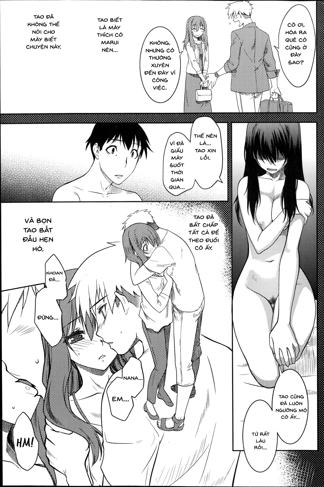 HentaiVN.net - Ảnh 31 - [Ruuen Rouga] Maru Sankaku Shikaku - oneshot