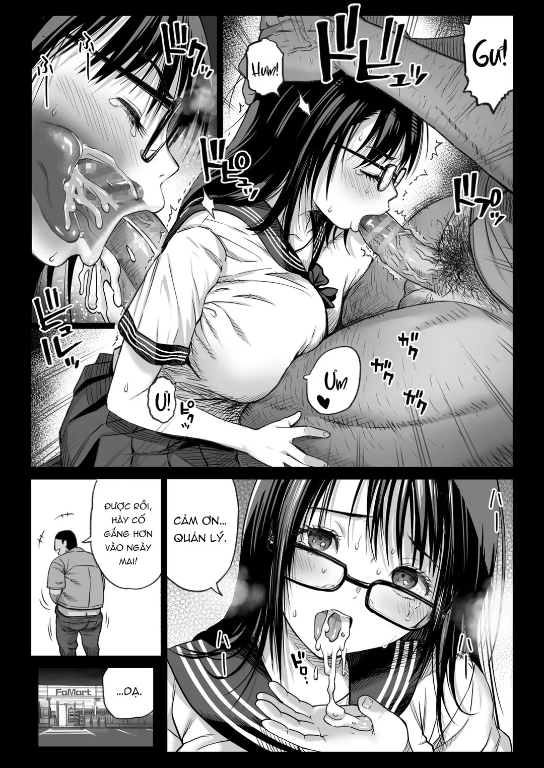 HentaiVN.net - Ảnh 31 - Yumino lại bị quản lý quấy rối - Oneshot