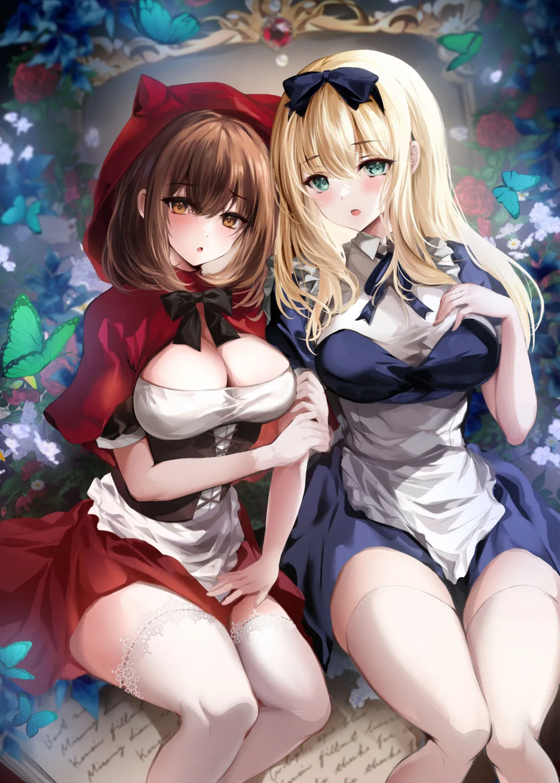 HentaiVN.net - Ảnh 31 - Truyện cổ tích: Nô lệ quàng khăn đỏ [Otogi Yobanashi -Toraware no Akazukin-] - Oneshot