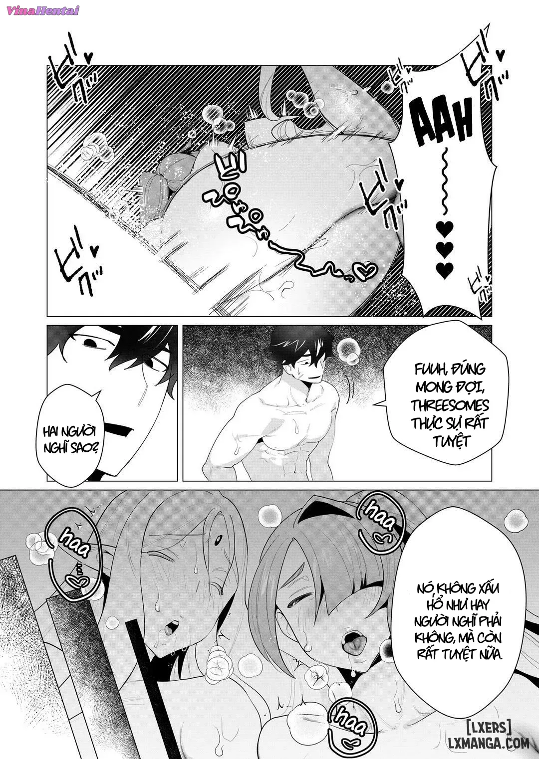 HentaiVN.net - Ảnh 31 - Vị Anh Hùng Muốn “Vợ Người Ta” Làm Phần Thưởng - Chap 3 : Threesome