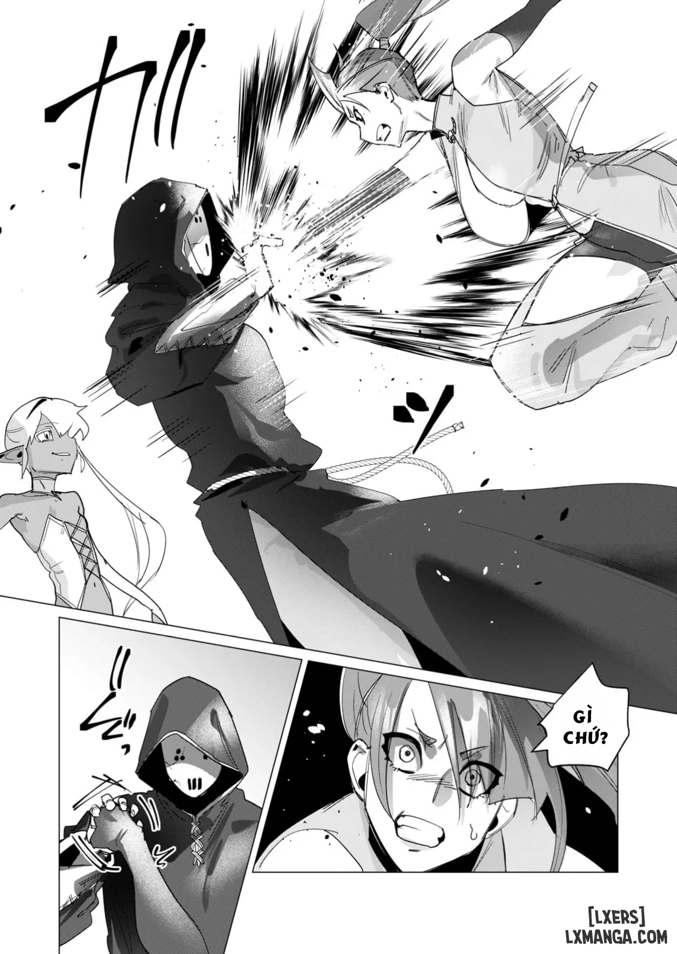 HentaiVN.net - Ảnh 31 - Vị Anh Hùng Muốn “Vợ Người Ta” Làm Phần Thưởng - Chap 17 : Dũng Sĩ và lời nguyền Dark Elf (Phần 4)