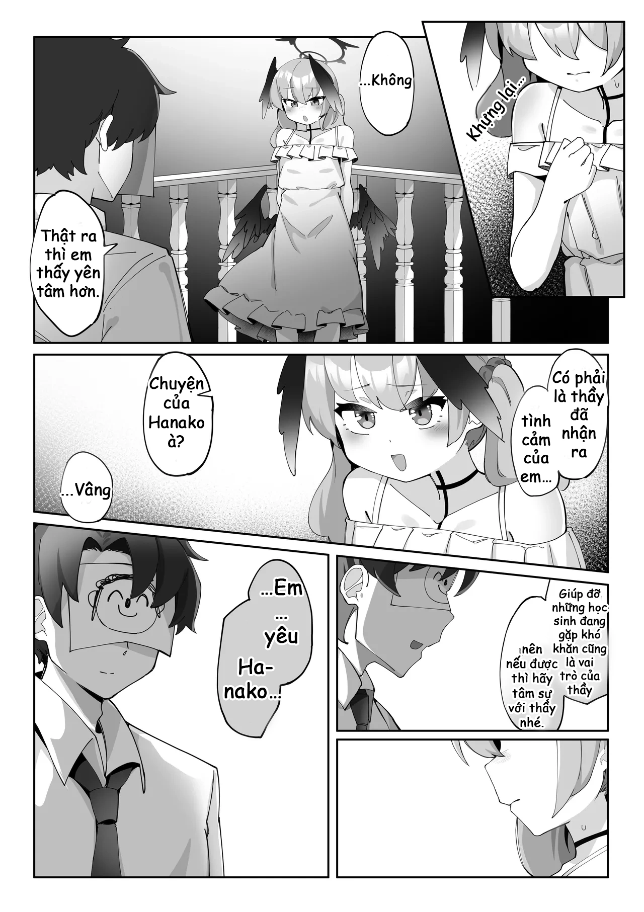 HentaiVN.net - Ảnh 32 - Futanari Koharu-chan vs Hanako-chan Manga - Chap 3