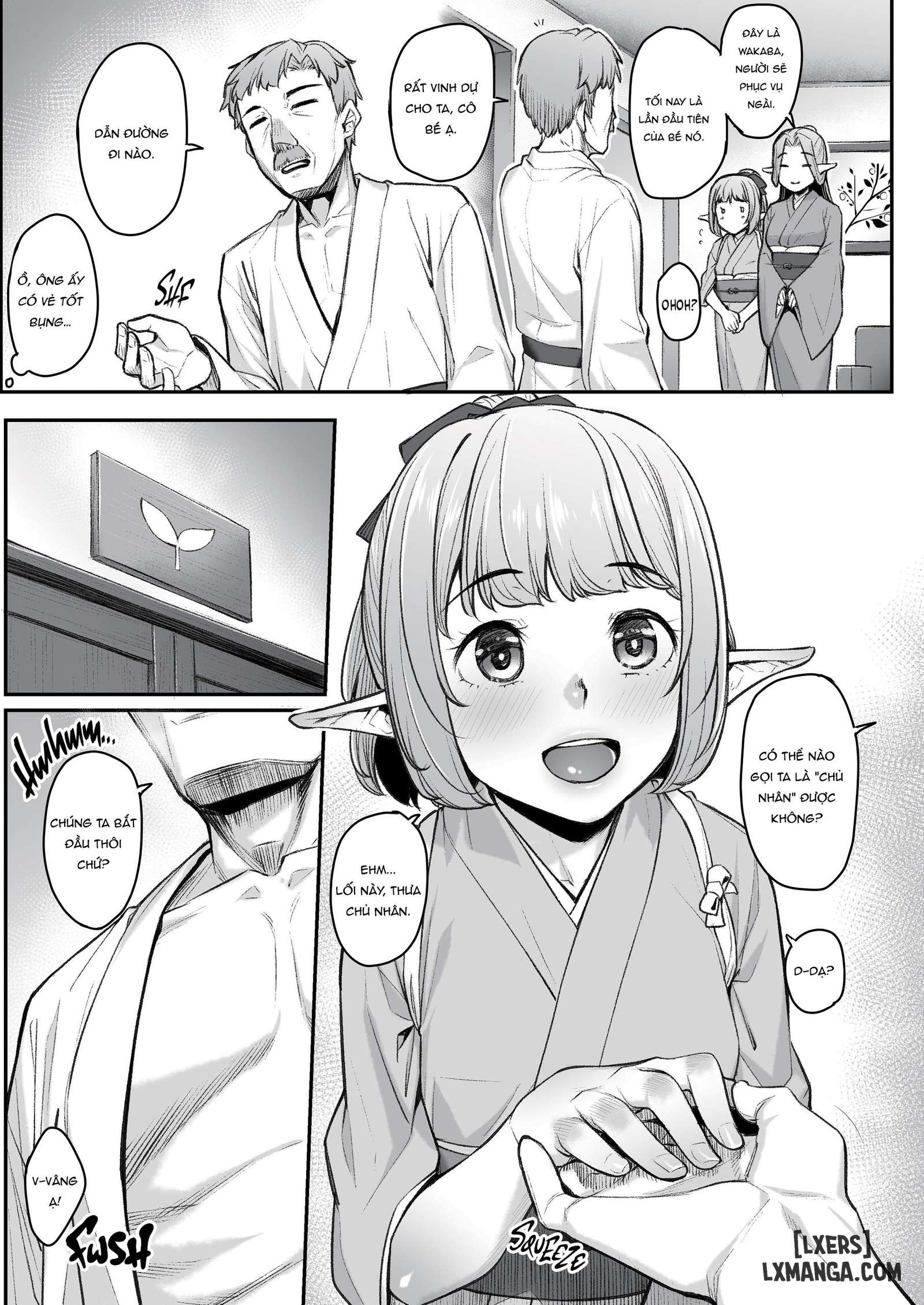 HentaiVN.net - Ảnh 31 - Elven Massage + Wakaba's First Customer - Oneshot