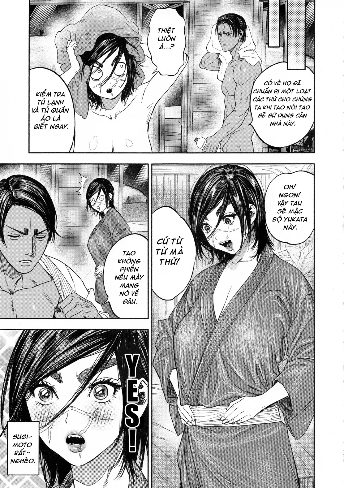 HentaiVN.net - Ảnh 31 - Kiếp Gái Khổ Lắm, Sướng Gì đâu! [Koisugi (Golden Kamuy)] - Chap 2