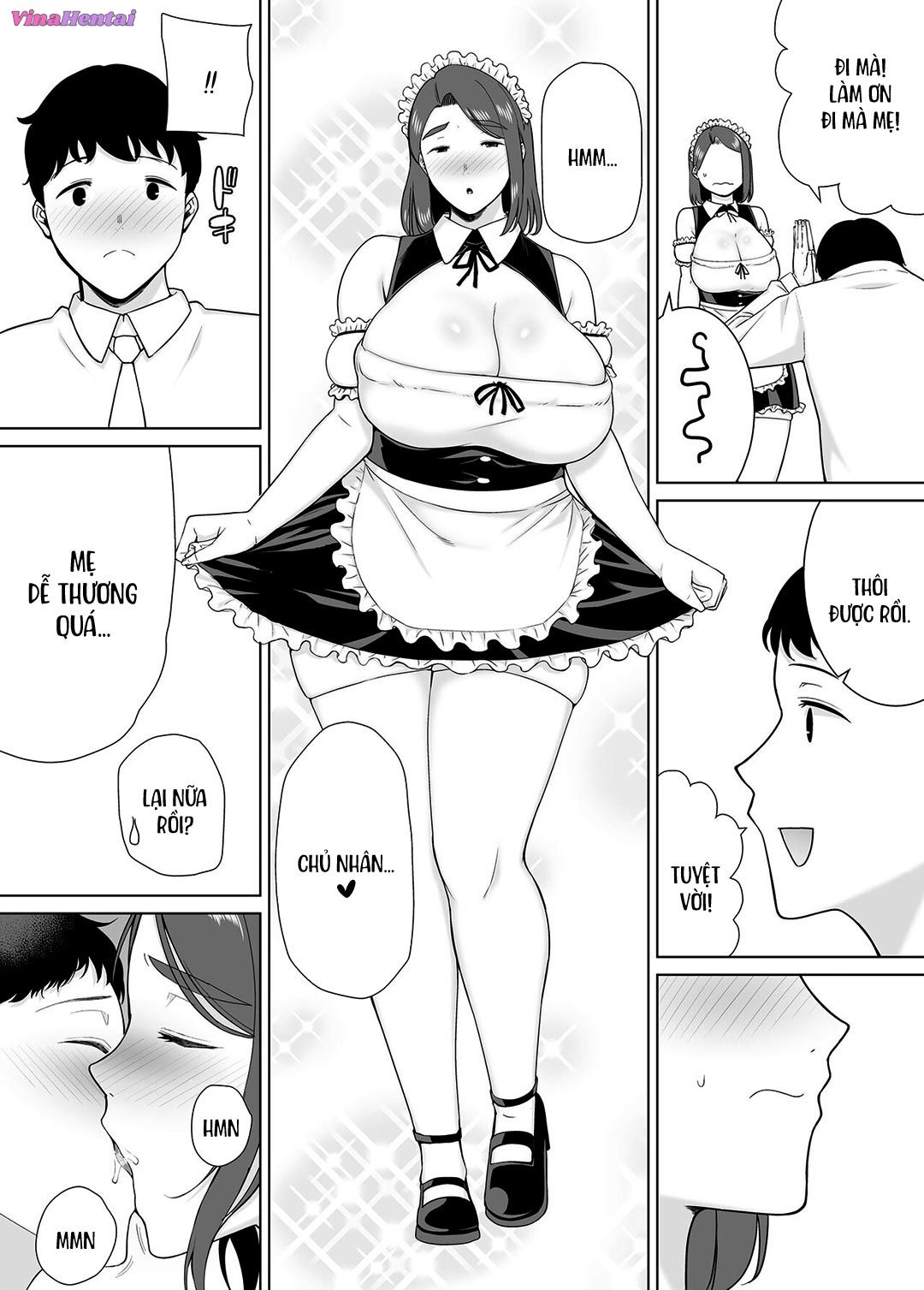 HentaiVN.net - Ảnh 4 - Mẹ chính là người tôi yêu! - Chap 7b