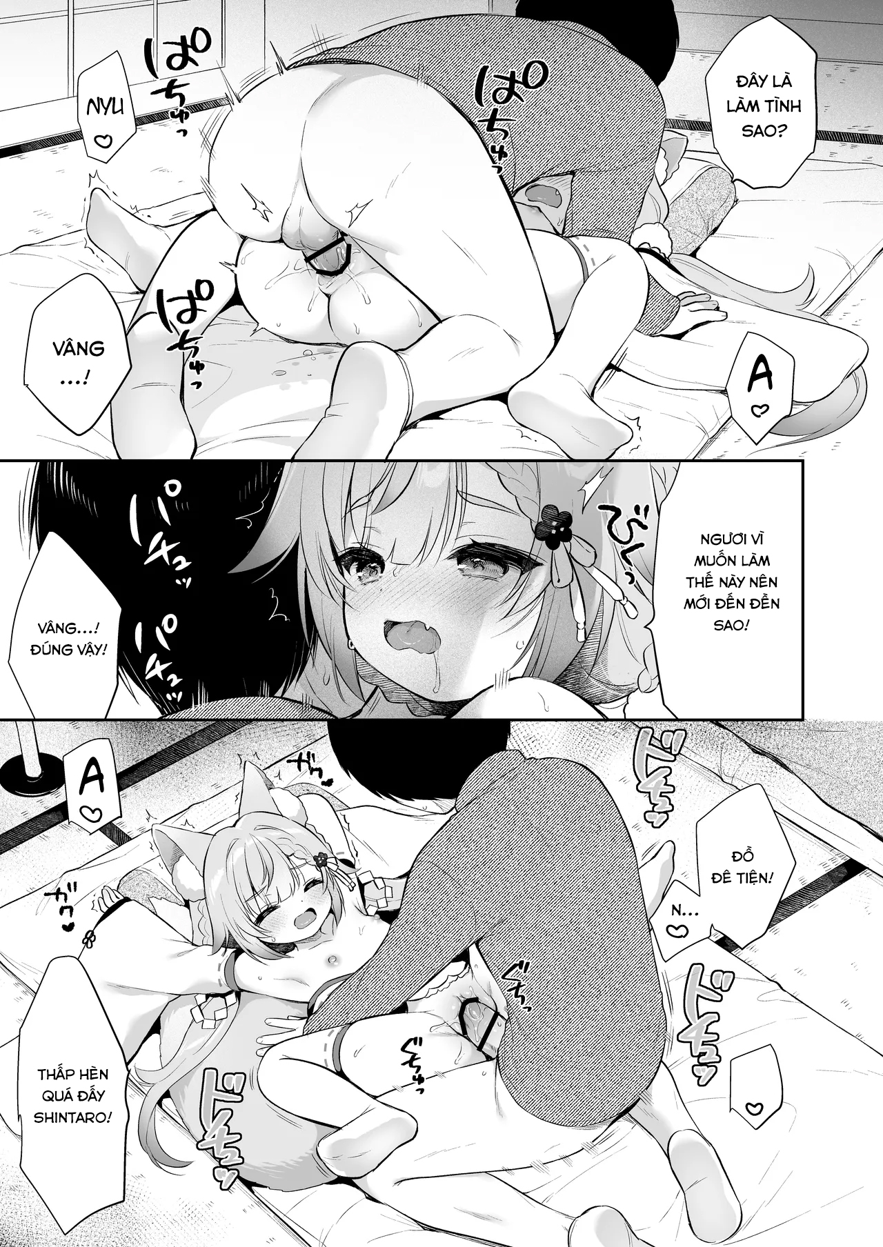 HentaiVN.net - Ảnh 33 - Cầu xin ngài! Inaba-sama - Oneshot Ngọt