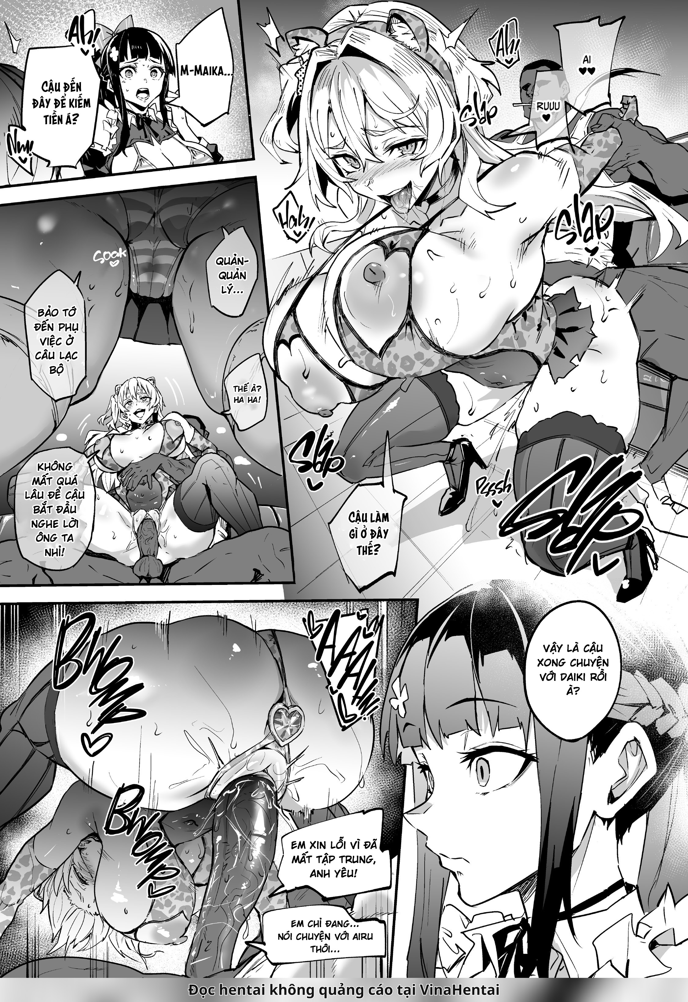 HentaiVN.net - Ảnh 11 - Kanojo ga Gaikokujin ni Netorareru Manga Ouchi Fuck Hen [彼女が外国人に寝取られる漫画 おうちファック編] - Chap 2