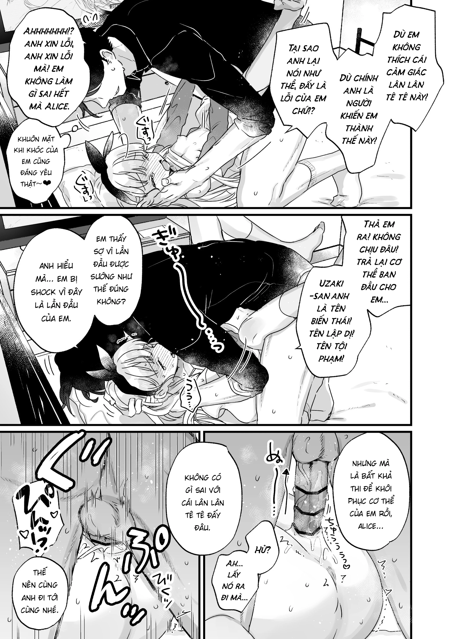 HentaiVN.net - Ảnh 32 - Anh hàng sớm lập dị cứ gọi bé là Alice - Chap 1