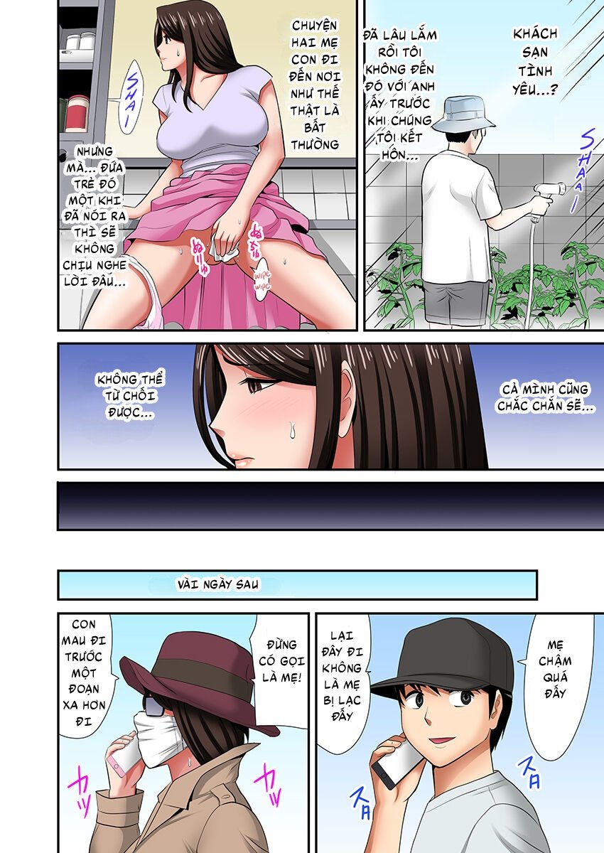 HentaiVN.net - Ảnh 32 - "Don't tell your father..." Milf Brothel: The woman I requested turned out to be my mother! - Chap 2