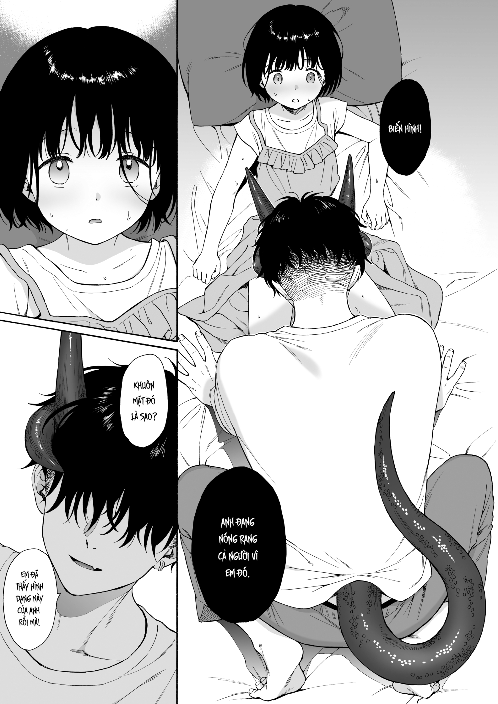 HentaiVN.net - Ảnh 32 - Yuzuru và con quỷ được triệu hồi - Phần 2 : Midday Demon